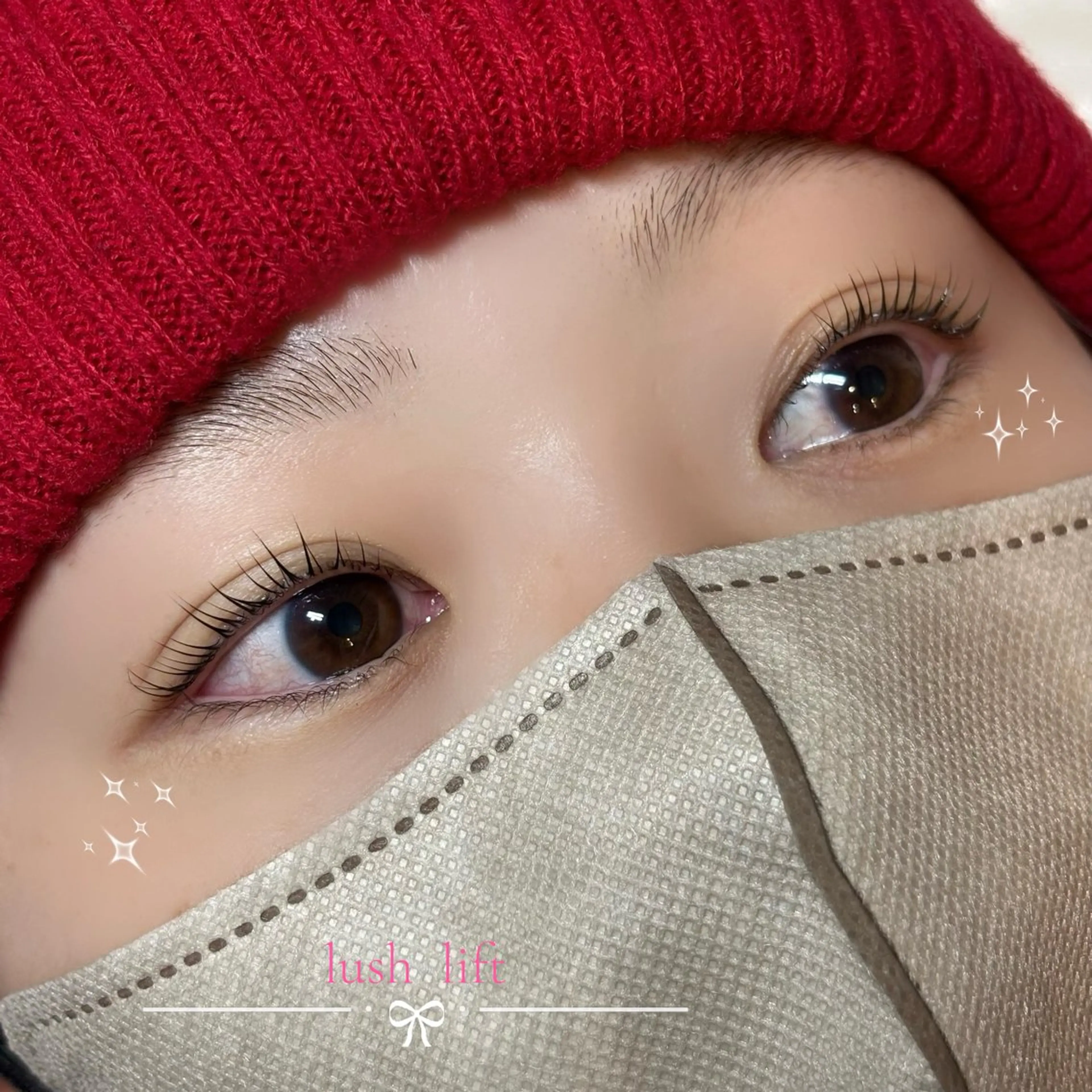 マツエク・マツパ 一重×まつ毛パーマ ココテラス 高橋のマツエク・マツパデザイン