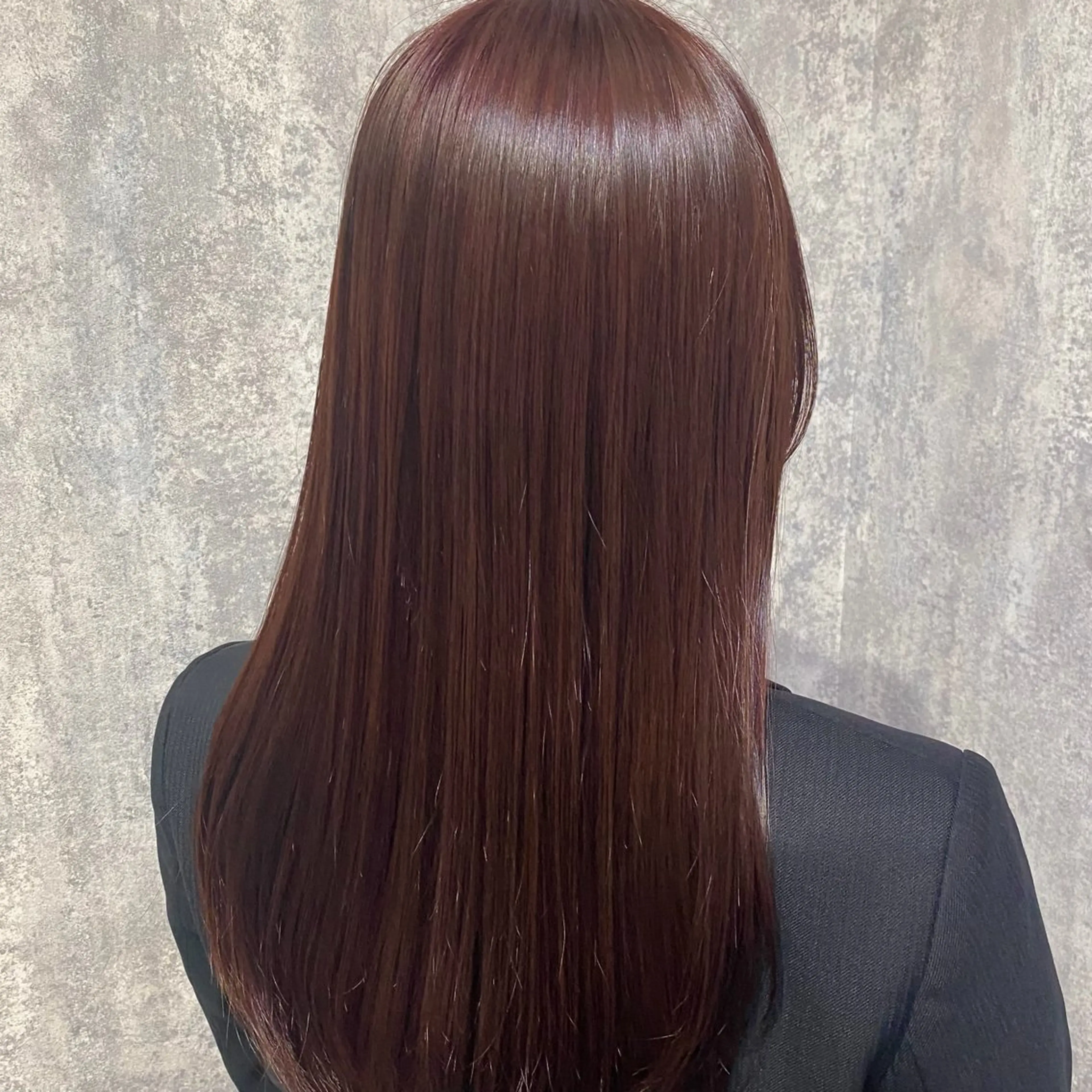 ロング カラー 透明感カラー カット ヘアカラー トリートメント shiori/透明感 /顔周り/髪質改善のヘアスタイル