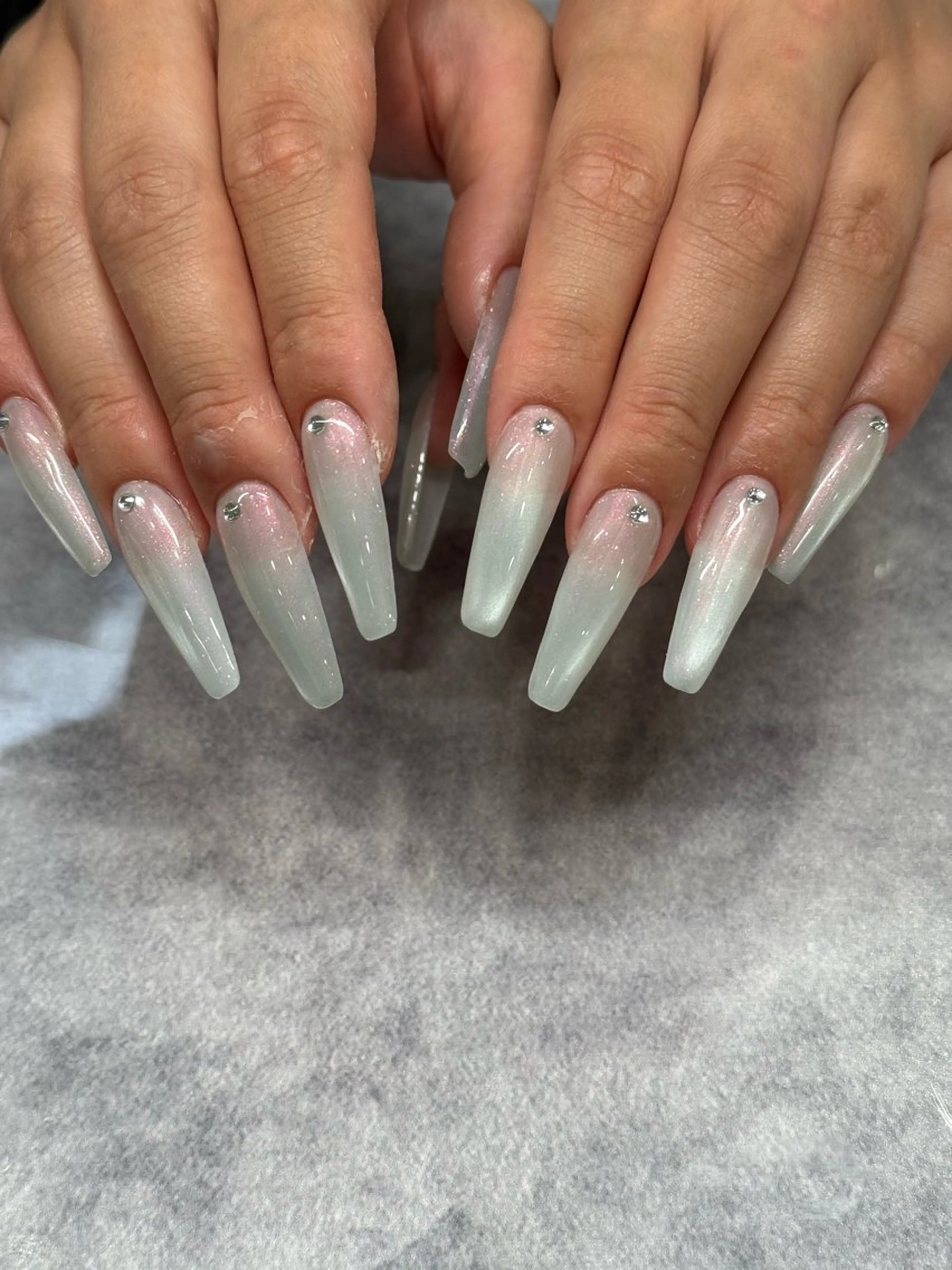 ネイル ワンカラーネイル ハンドネイル Maitani Fumiのネイルデザイン