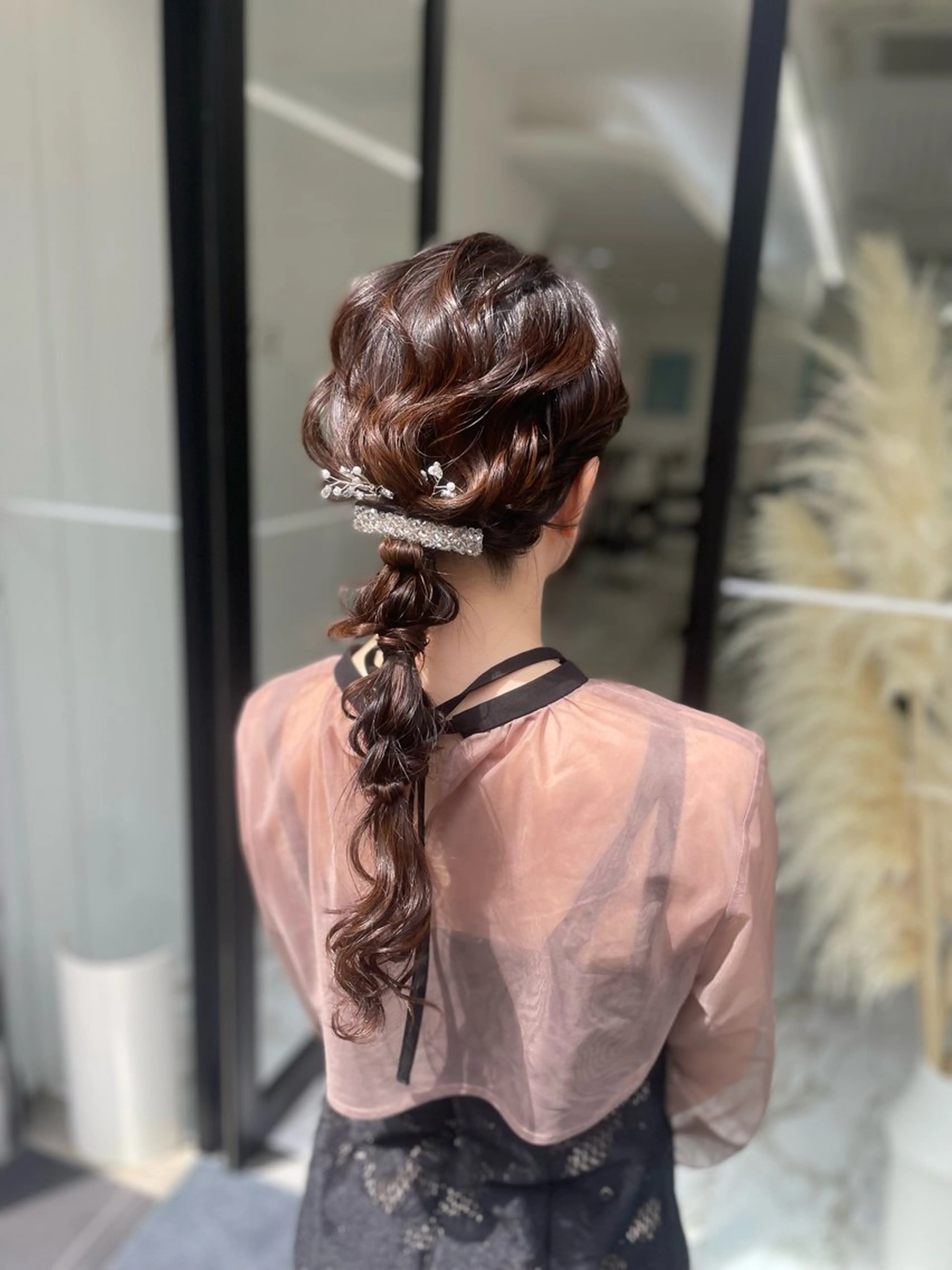 ロング ヘアアレンジ ヘアセット Hiroka / NANAのヘアスタイル