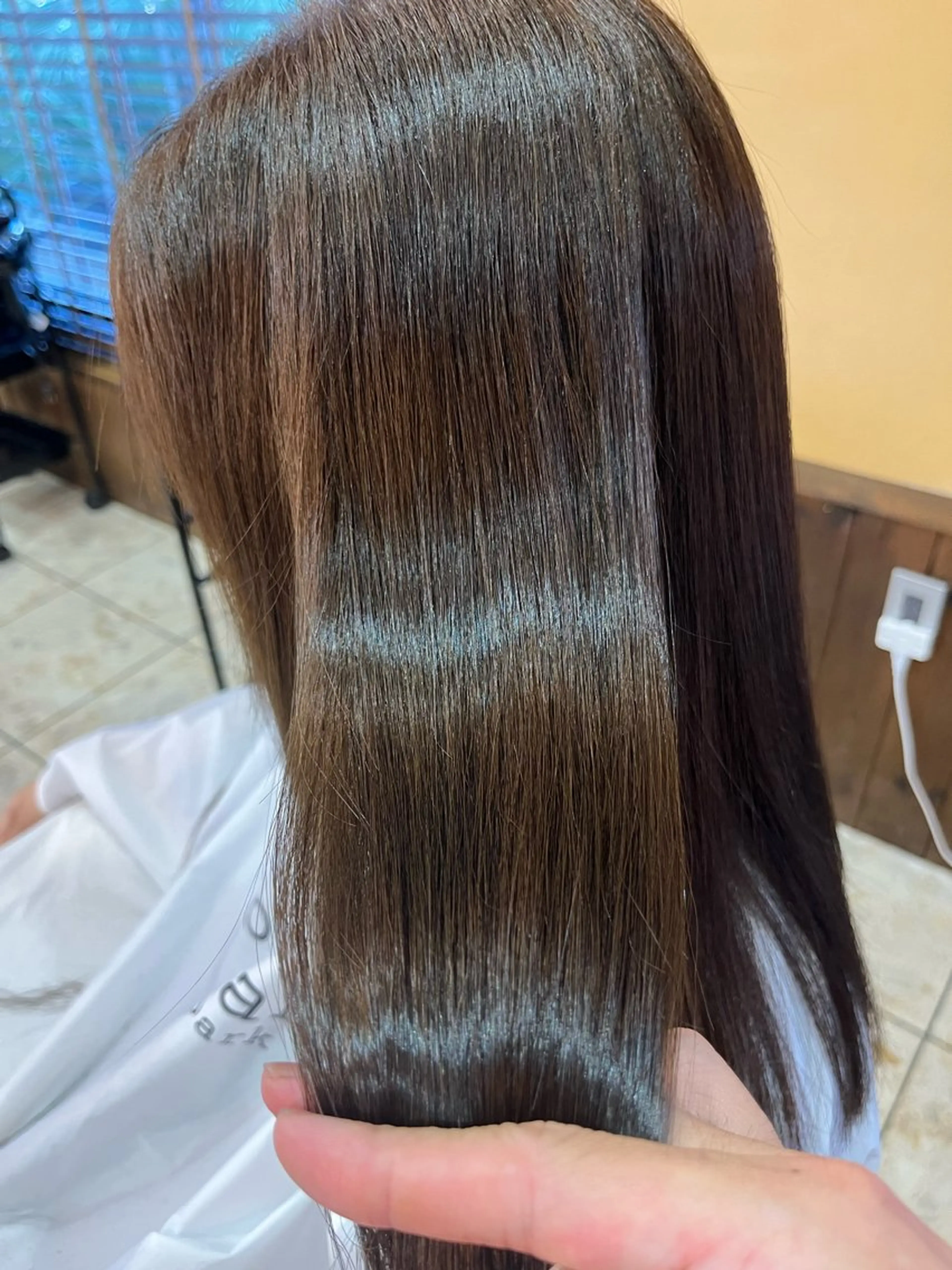 ロング 縮毛矯正/髪質改善 飯田公祐のヘアスタイル