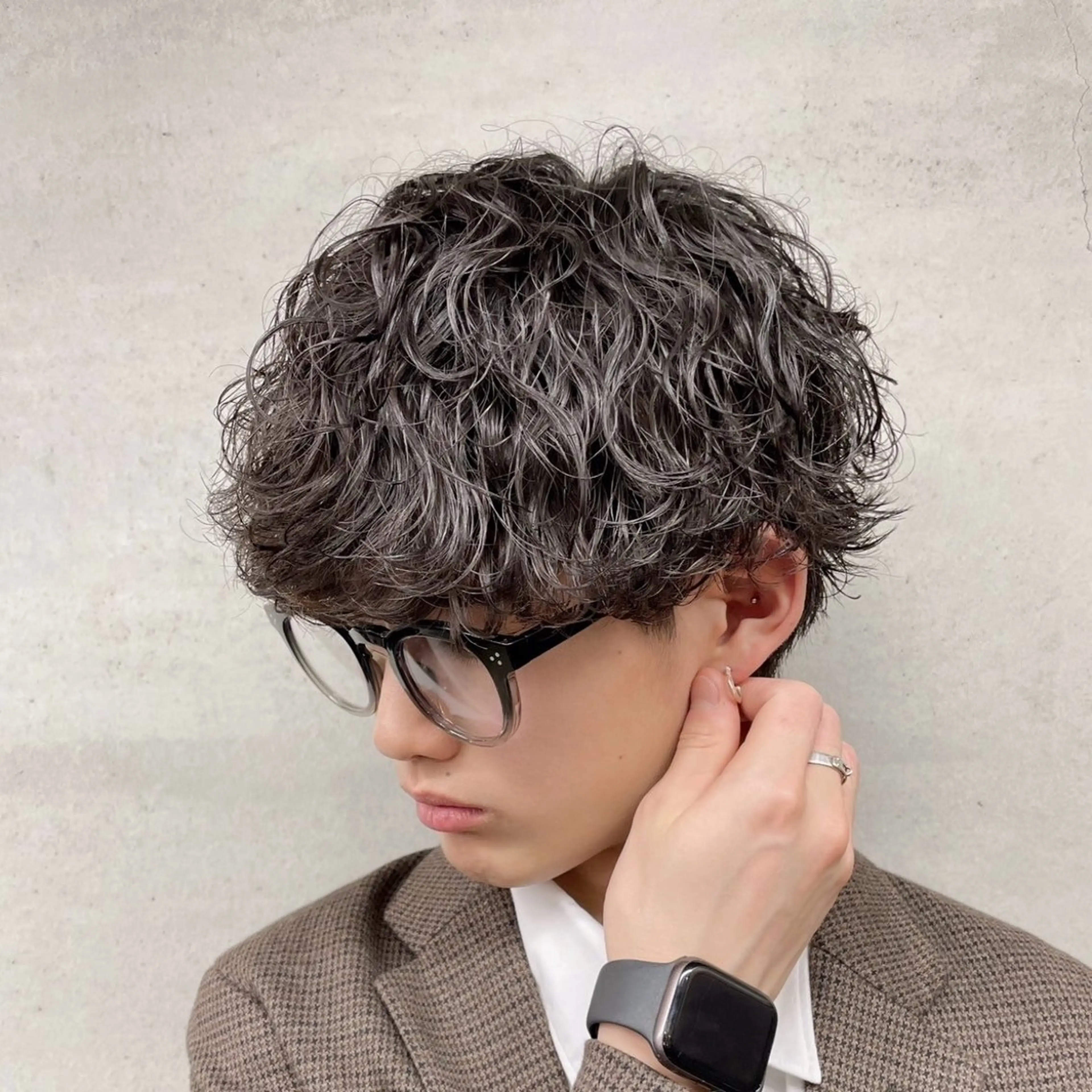 メンズ カット パーマ トリートメント SEIYA メンズパーマ職人のヘアスタイル