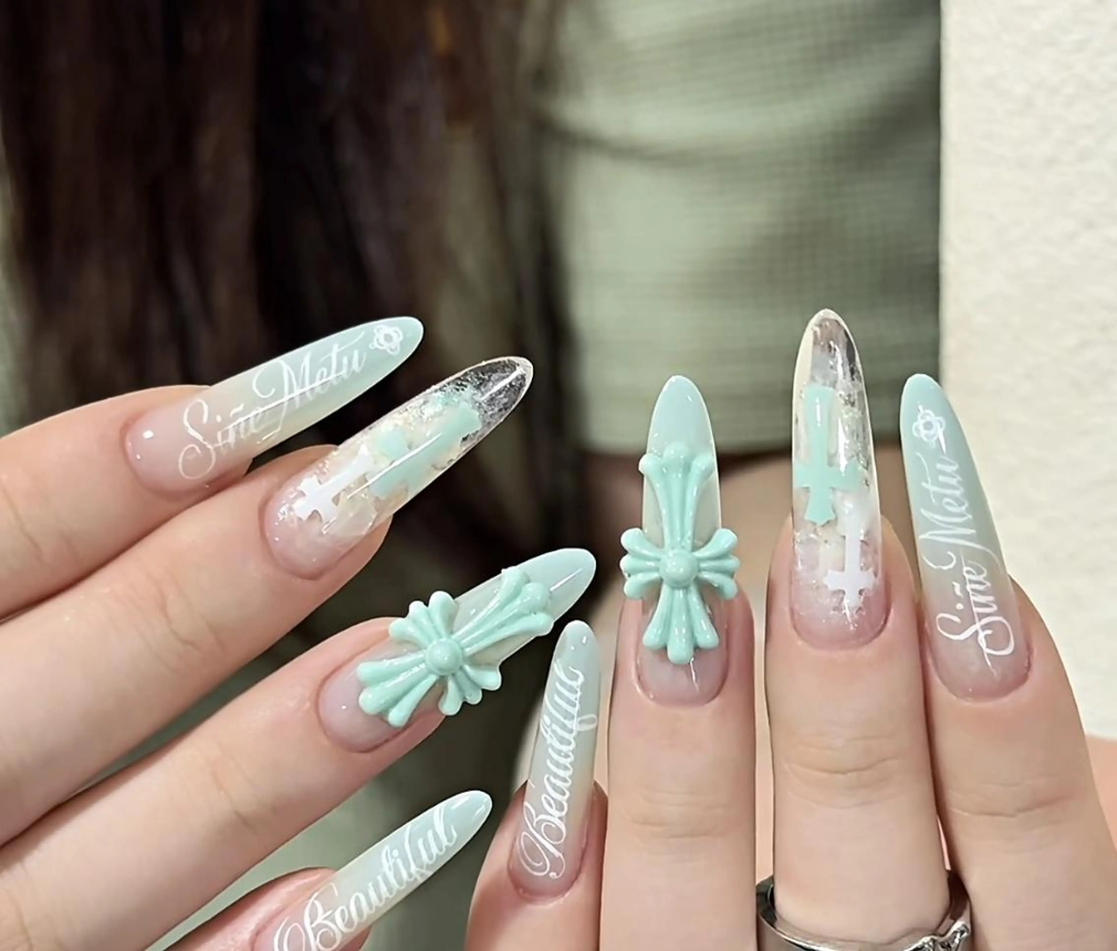 ネイル ハンドネイル ハンドケア 🍑 momo_nailのネイルデザイン