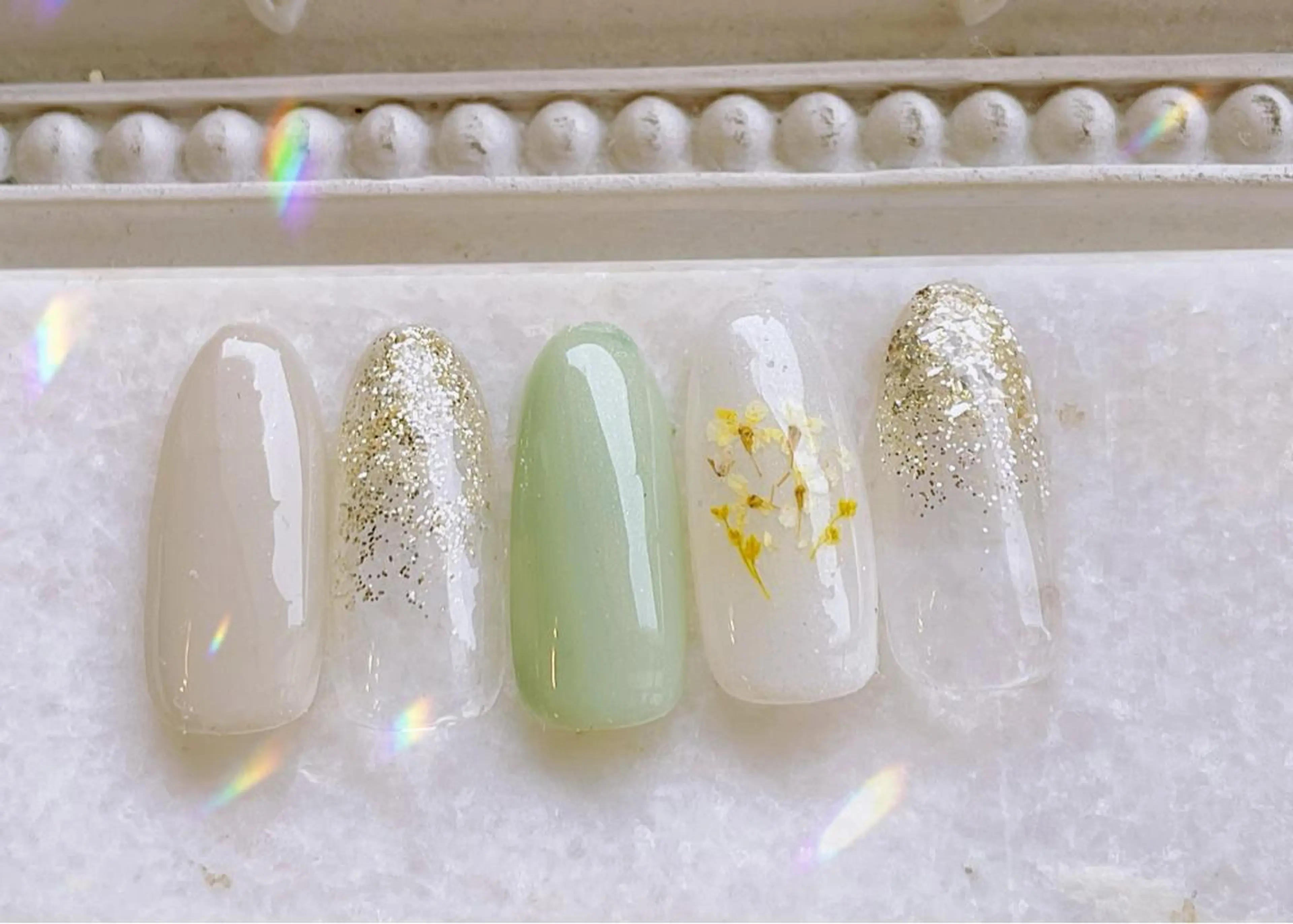 ネイル ジェルネイル パラジェル シンプルネイル ハンドネイル Satomi  のネイルデザイン