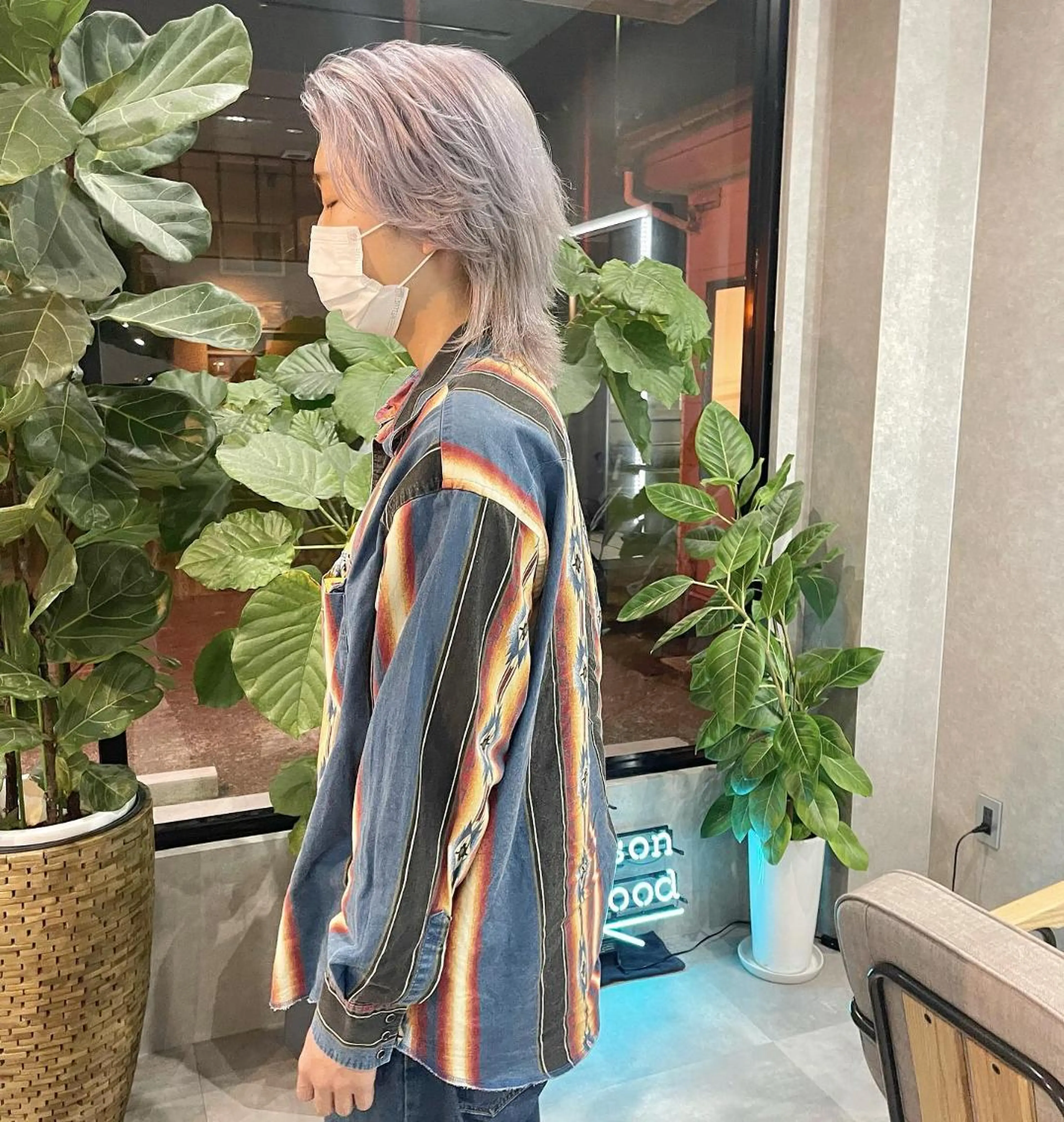 ミディアム 一ノ瀬 暁のヘアスタイル