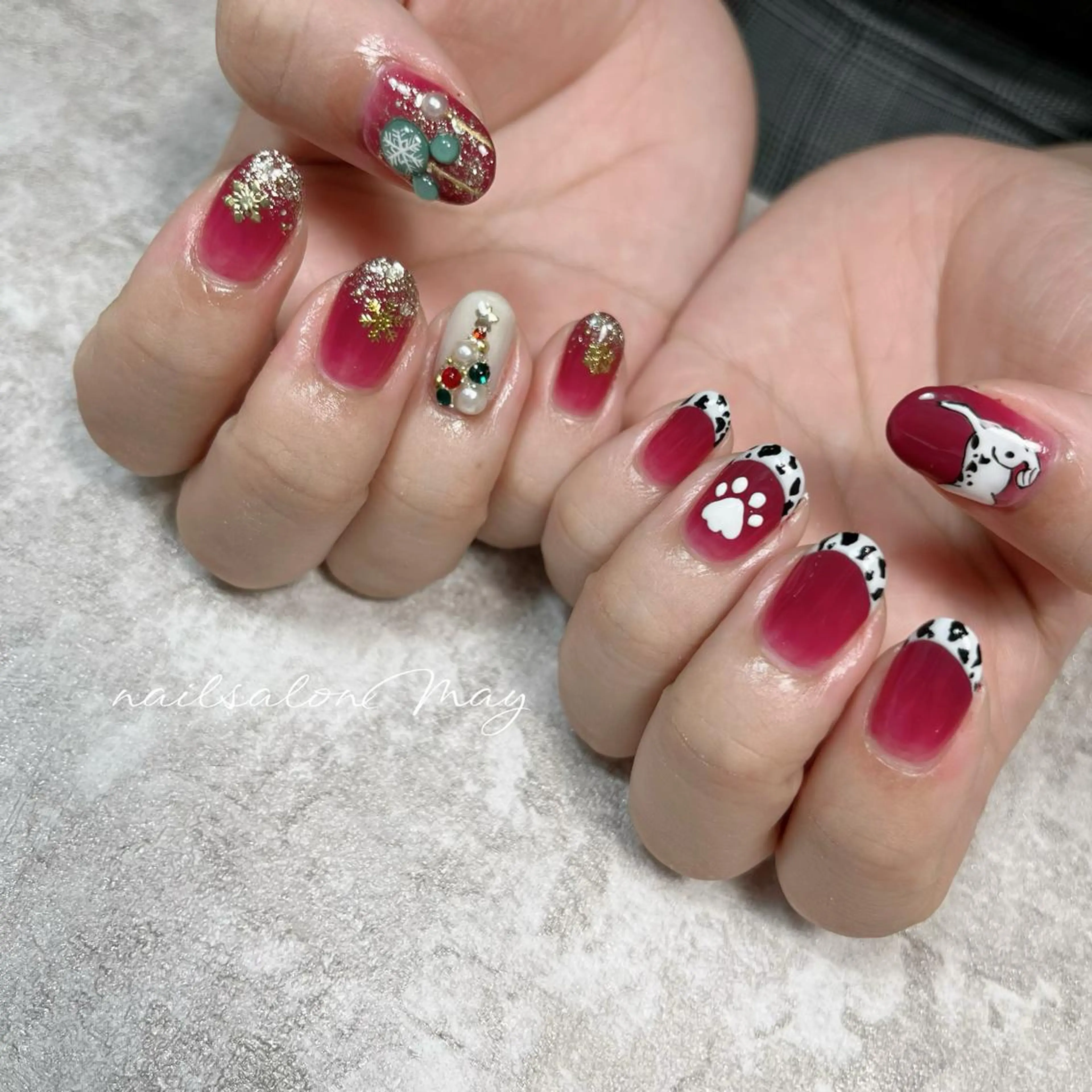 ネイル アートネイル ハンドネイル nailsalon mayのネイルデザイン