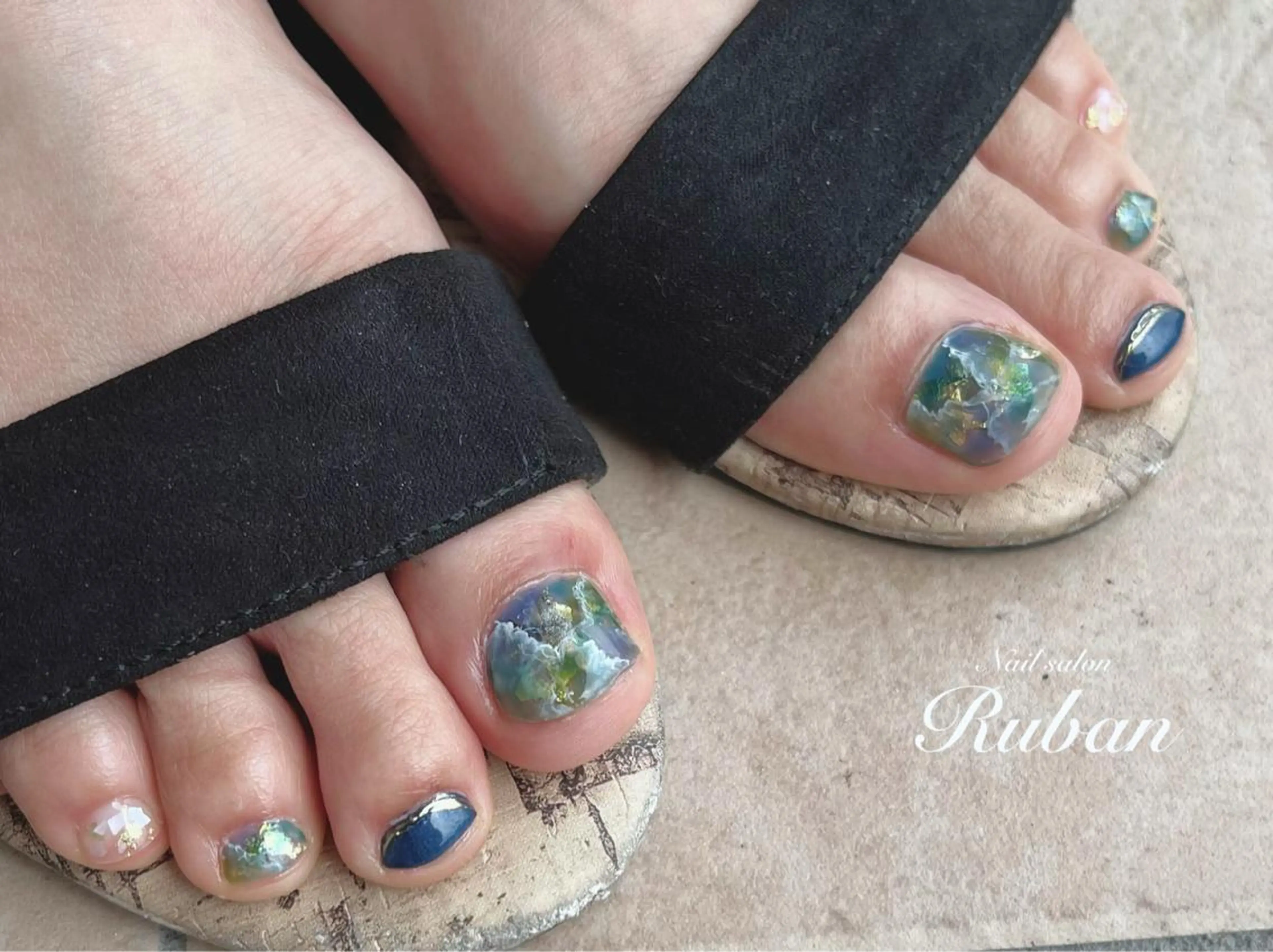 ネイル フットネイル Nail salon Rubanのネイルデザイン