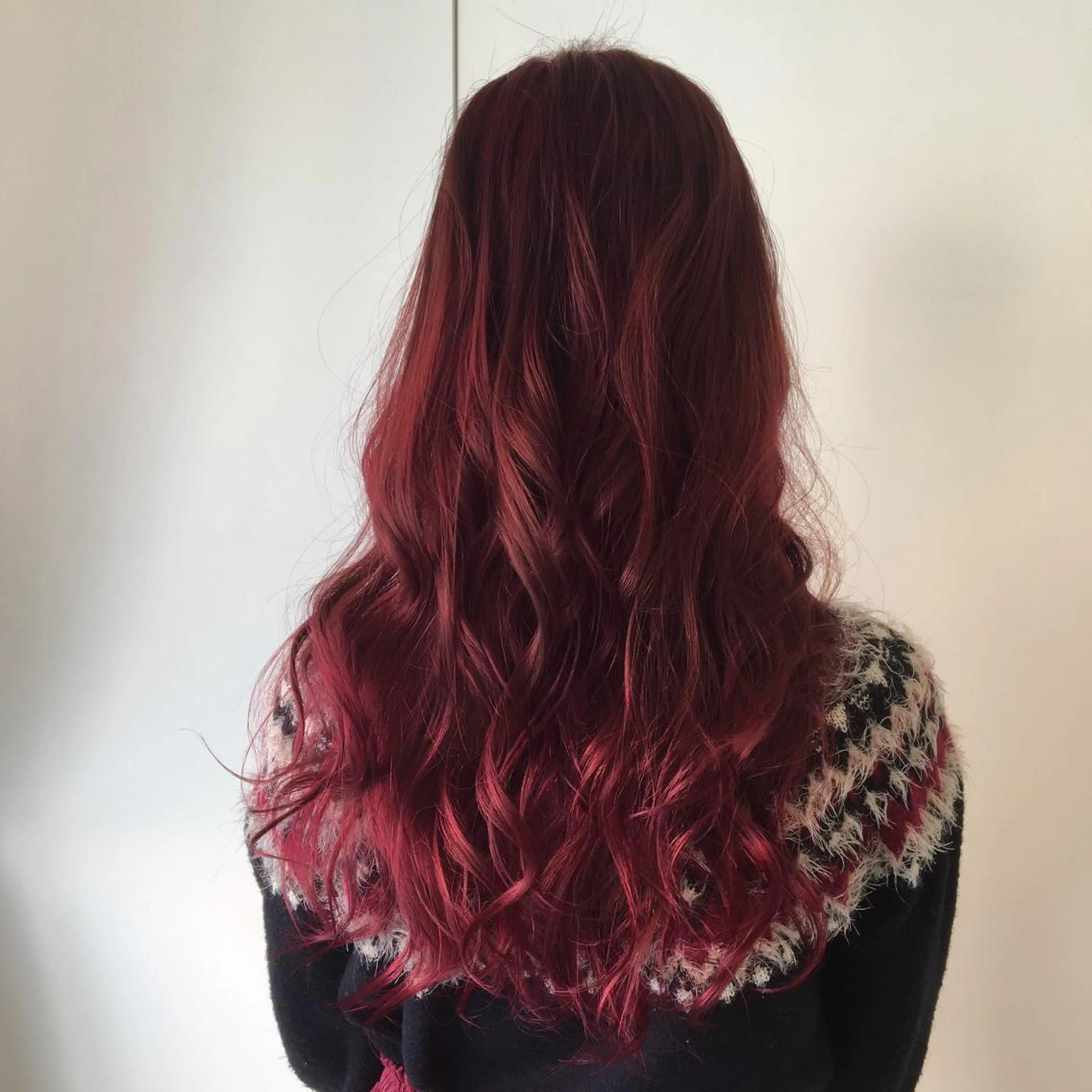 ロング カラー ダブルカラー 広がり、まとまらない お悩み改善/ 中田のヘアスタイル