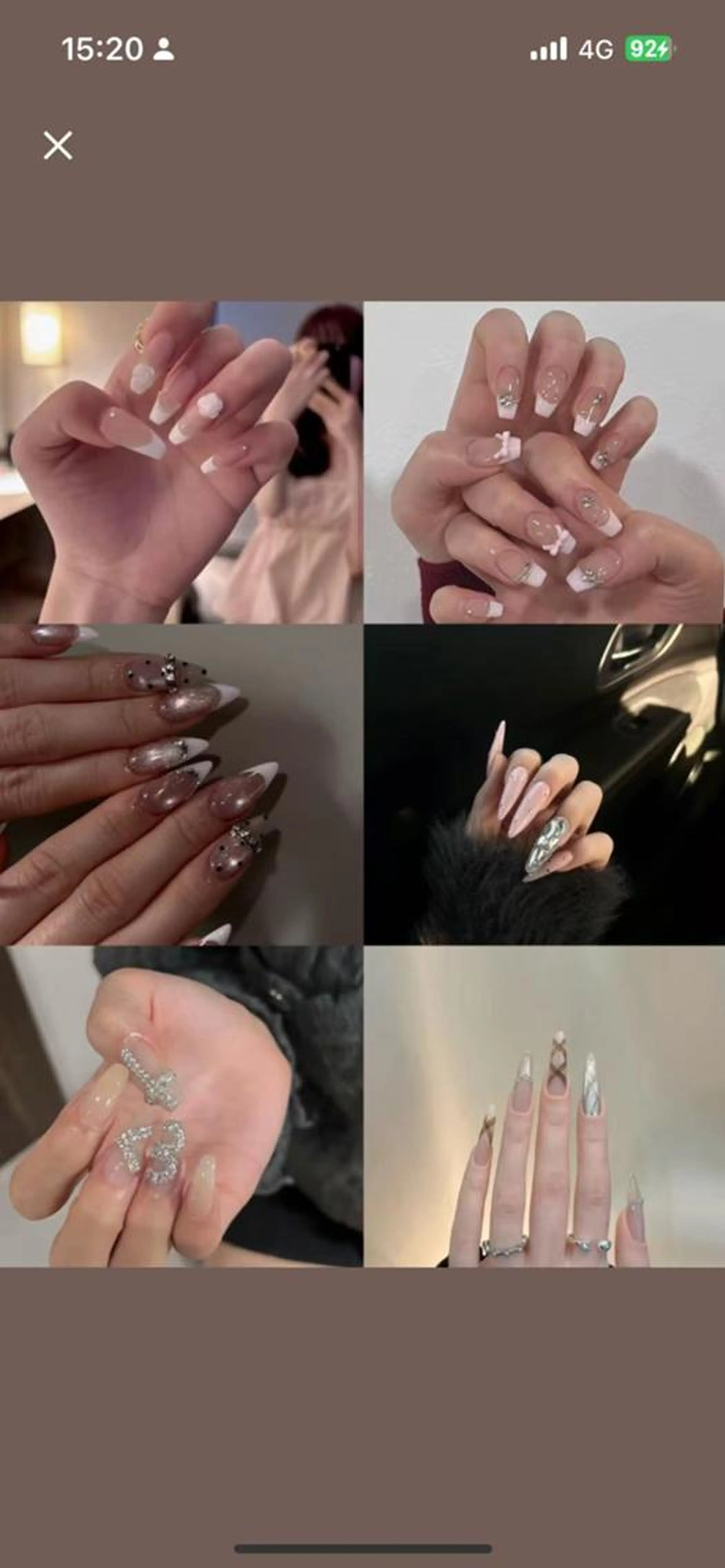 限定🌕モデル募集チップ長さだし10+写真デザイン(オフ别料）の写真