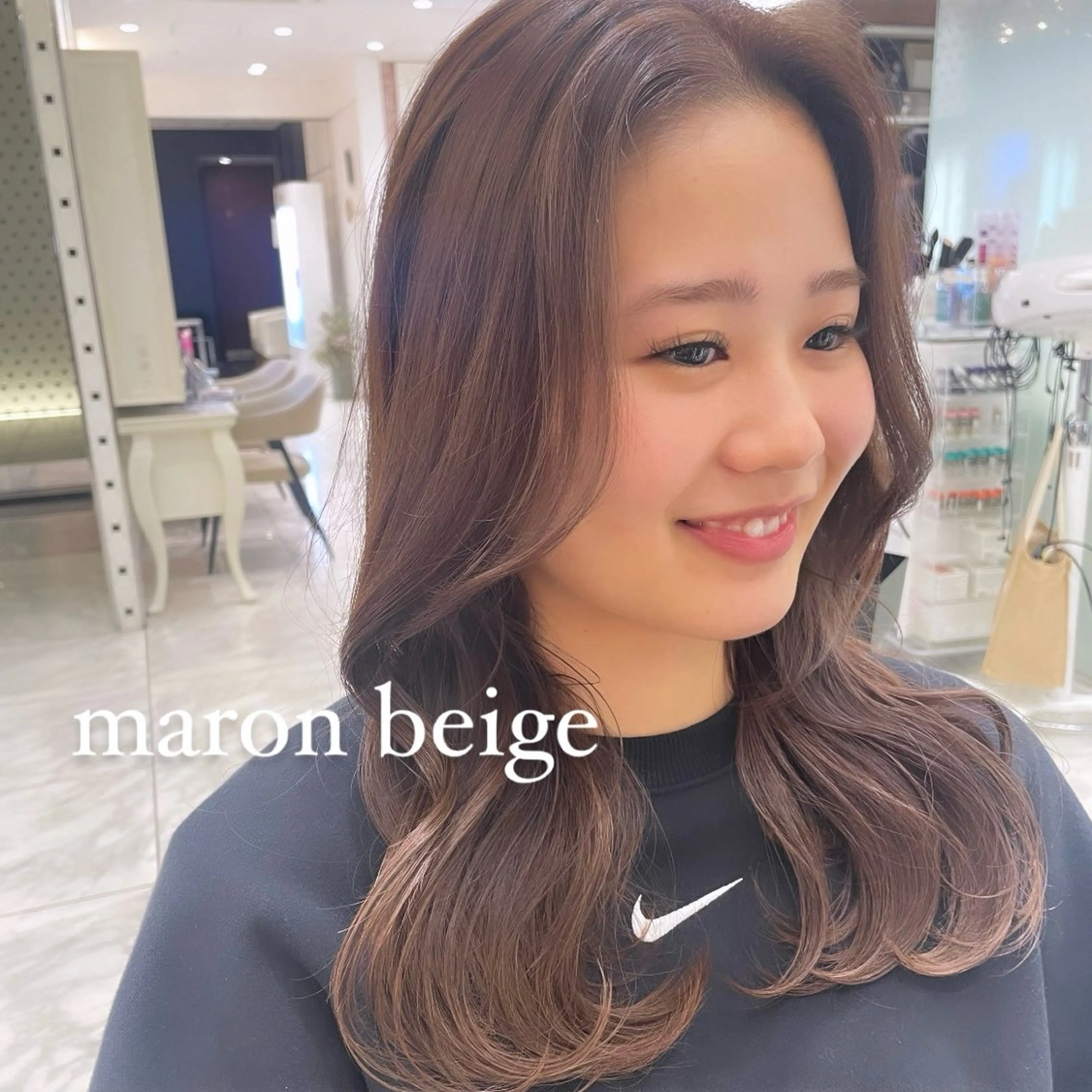 ロング カラー ヘアカラー トリートメント ボブパーマ 🌷ヨシカワハナコのヘアスタイル