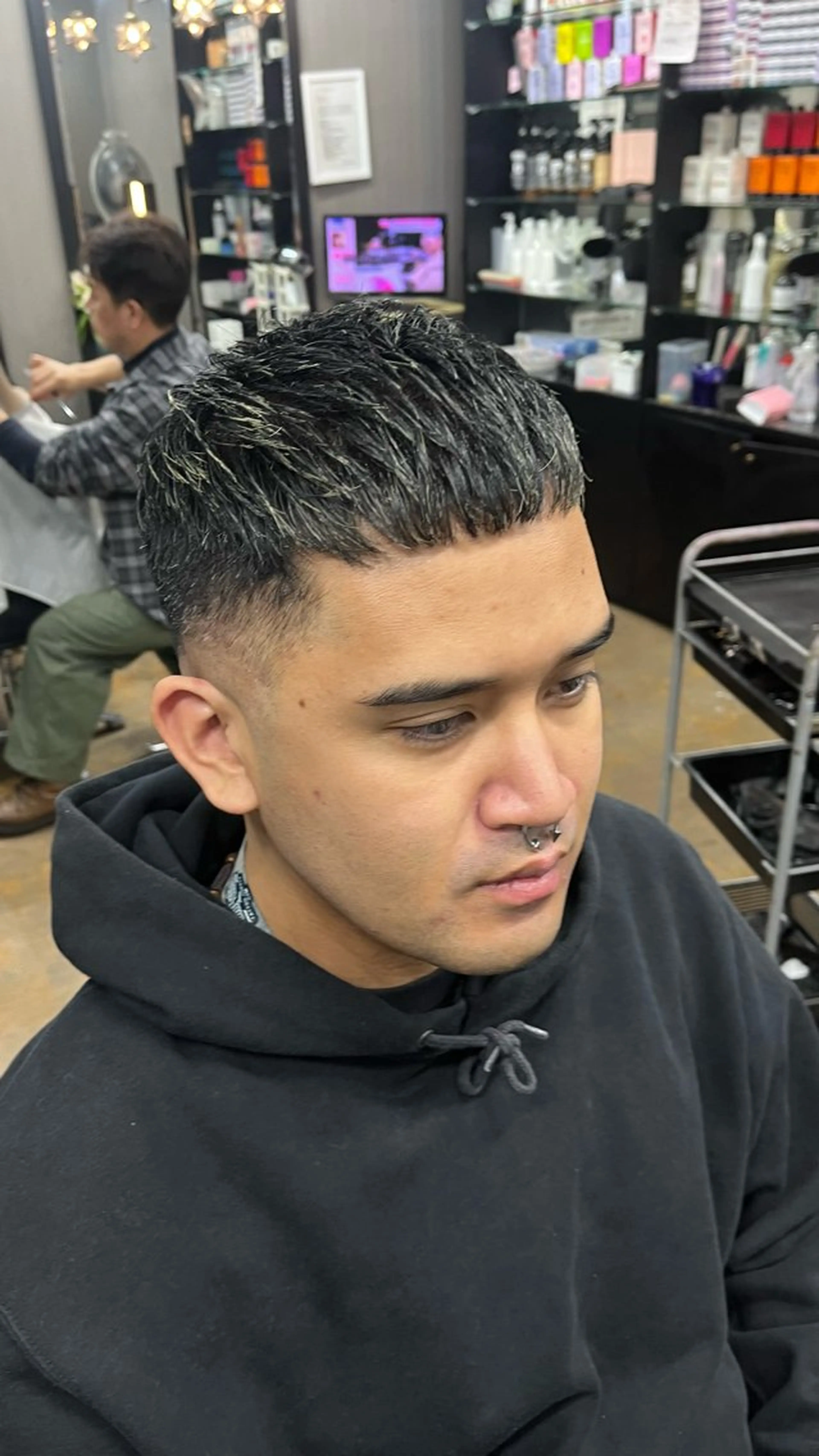 ショート メンズ フェードカット カット M Koudouのヘアスタイル