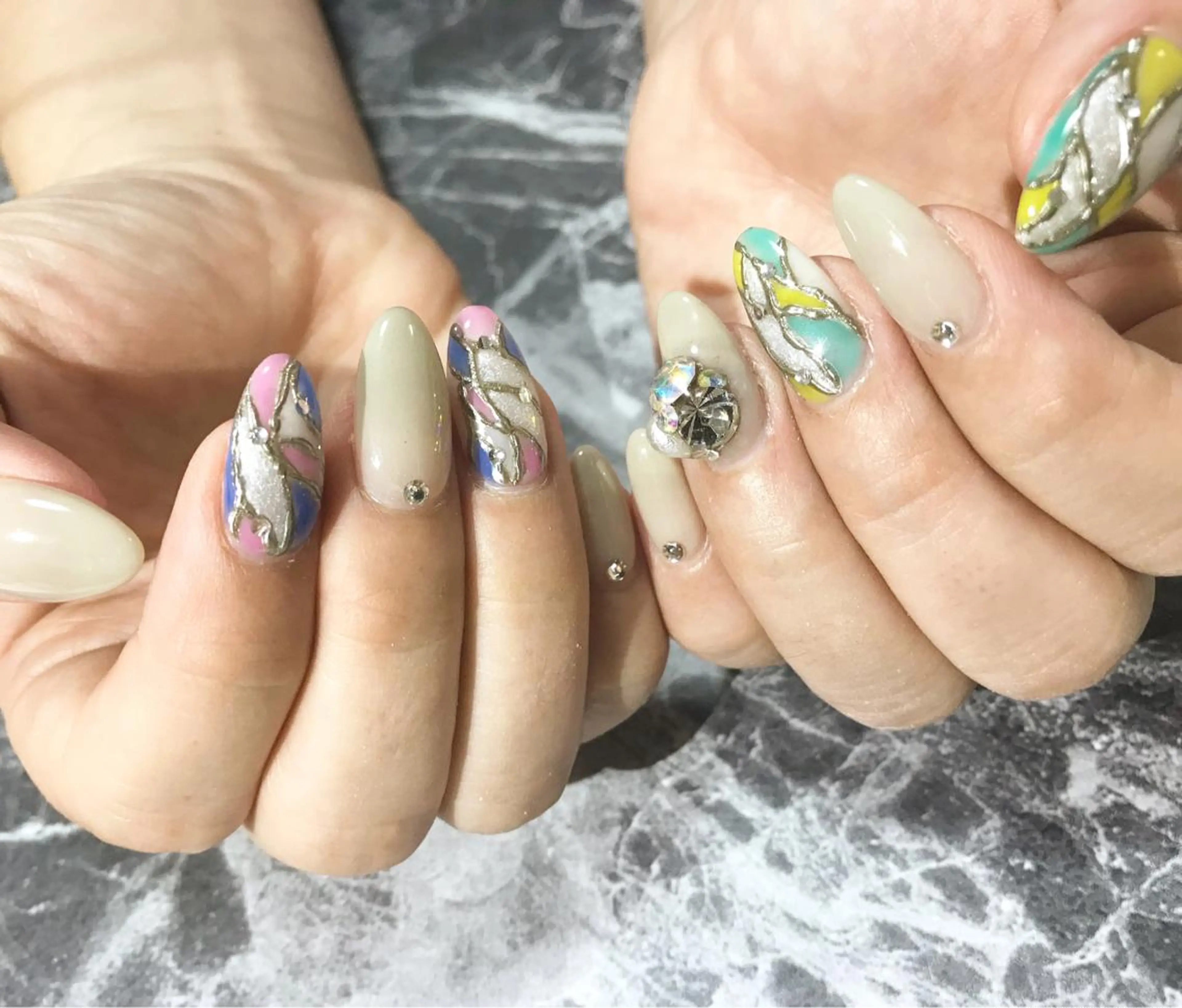 ネイル フットネイル ニュアンスネイル シンプルネイル 春ネイル 夏ネイル ネイル フフラ所属・nail fufla ♡yamane♡のネイルデザイン
