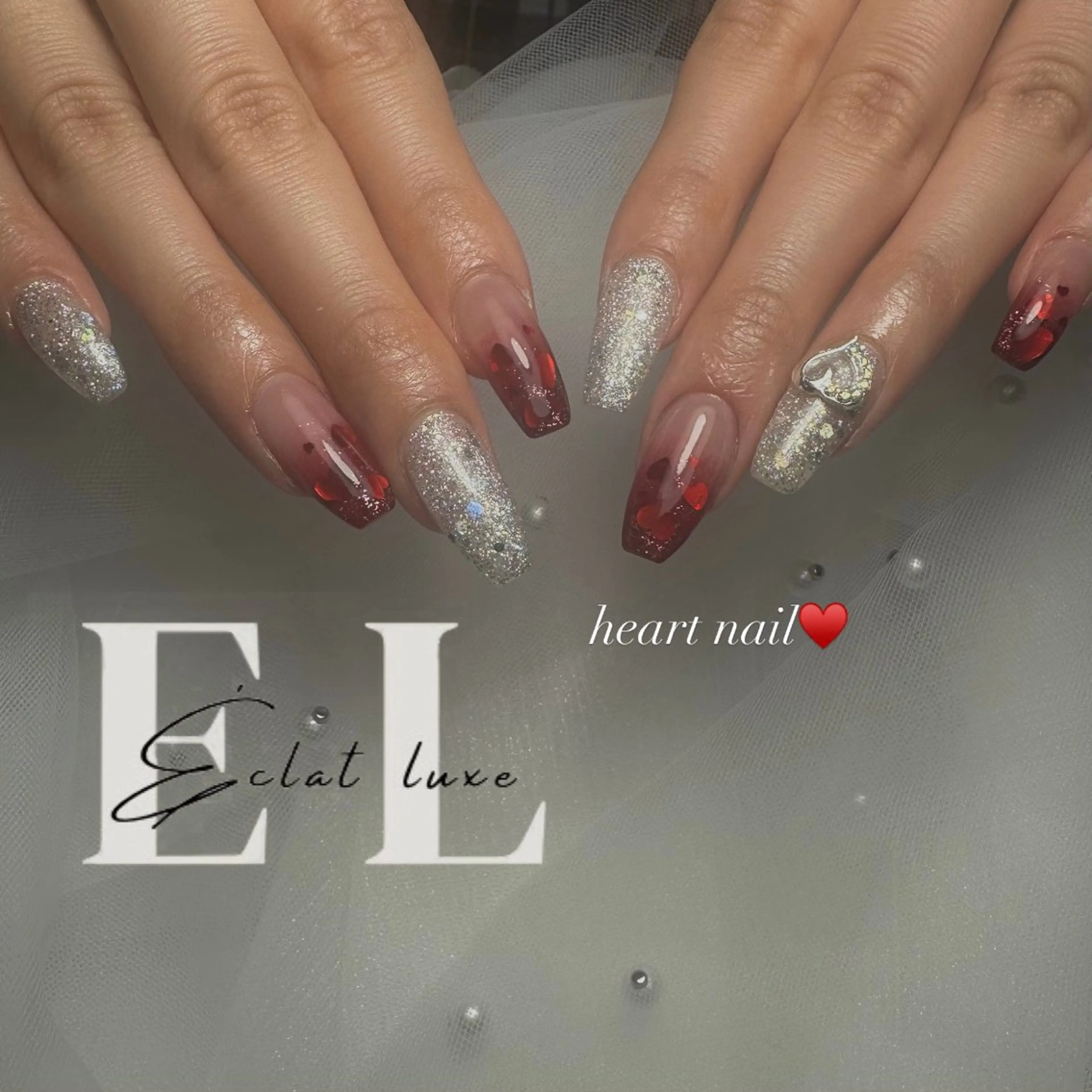 ネイル 韓国ネイル マグネットネイル ニュアンスネイル オフィスネイル ワンホンネイル 倉石 百恵のネイルデザイン