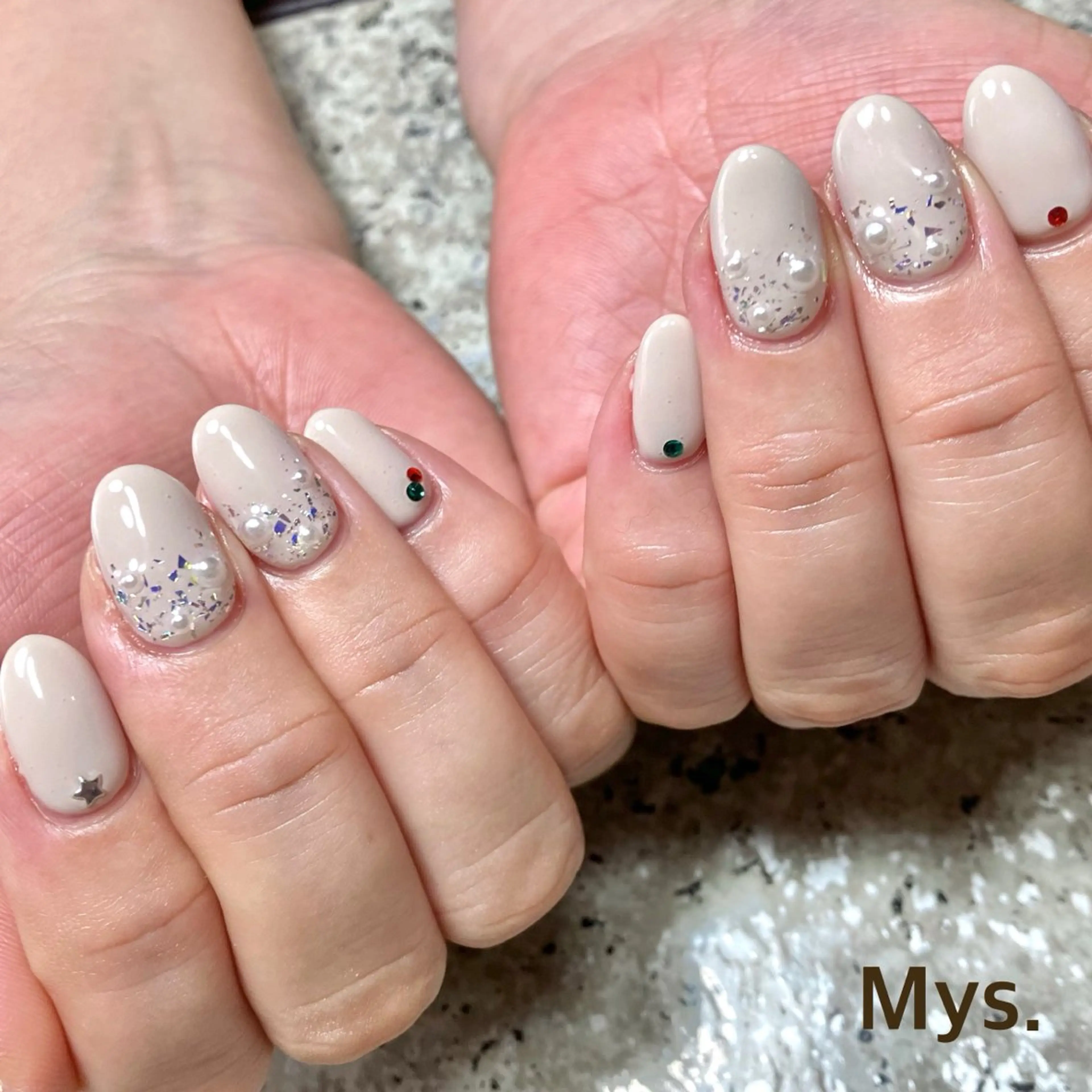 ネイル ハンドネイル Mys. 三上紗紀のネイルデザイン