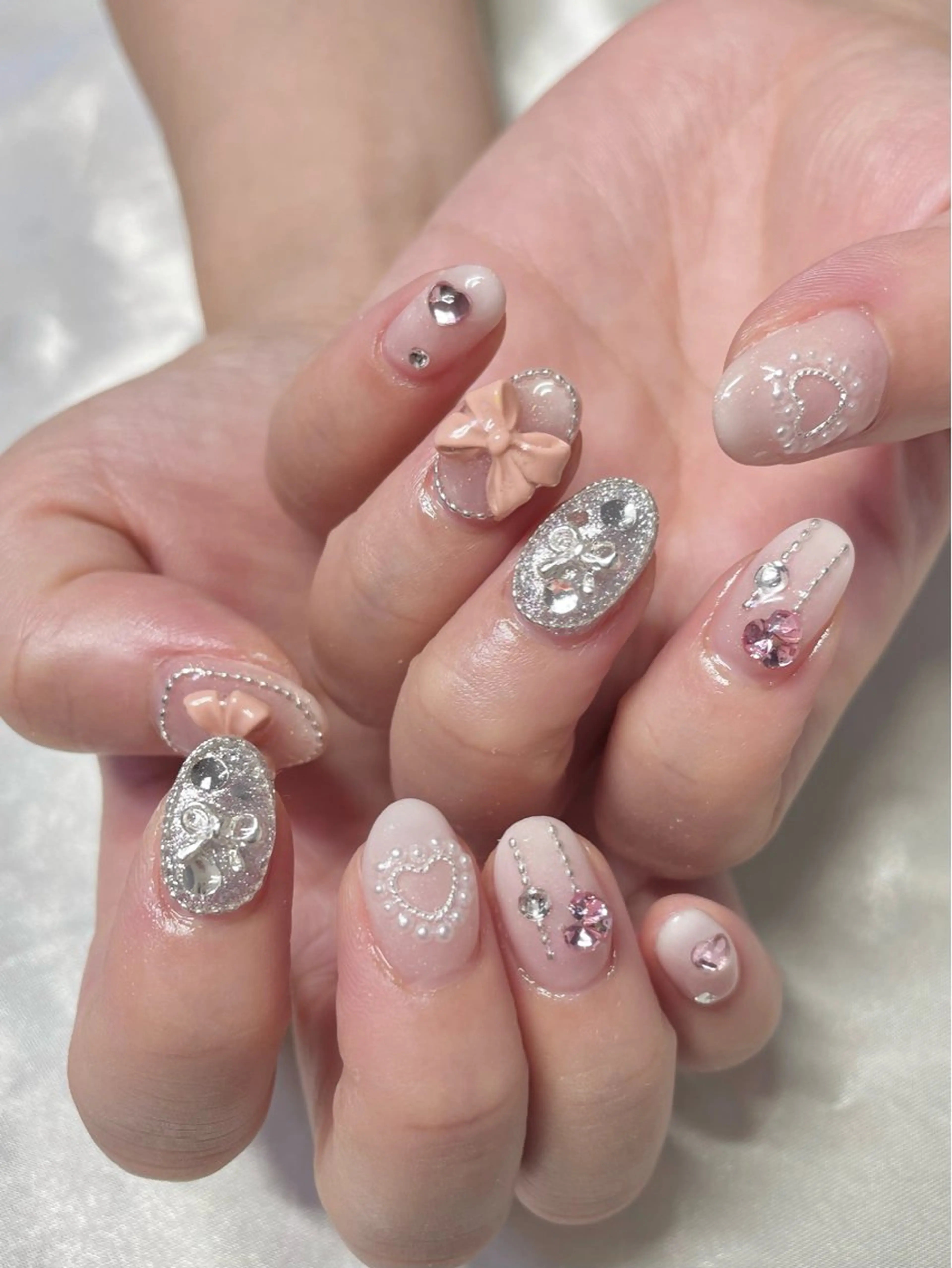 ネイル 長さ出し ハンドネイル RUMI nailのネイルデザイン