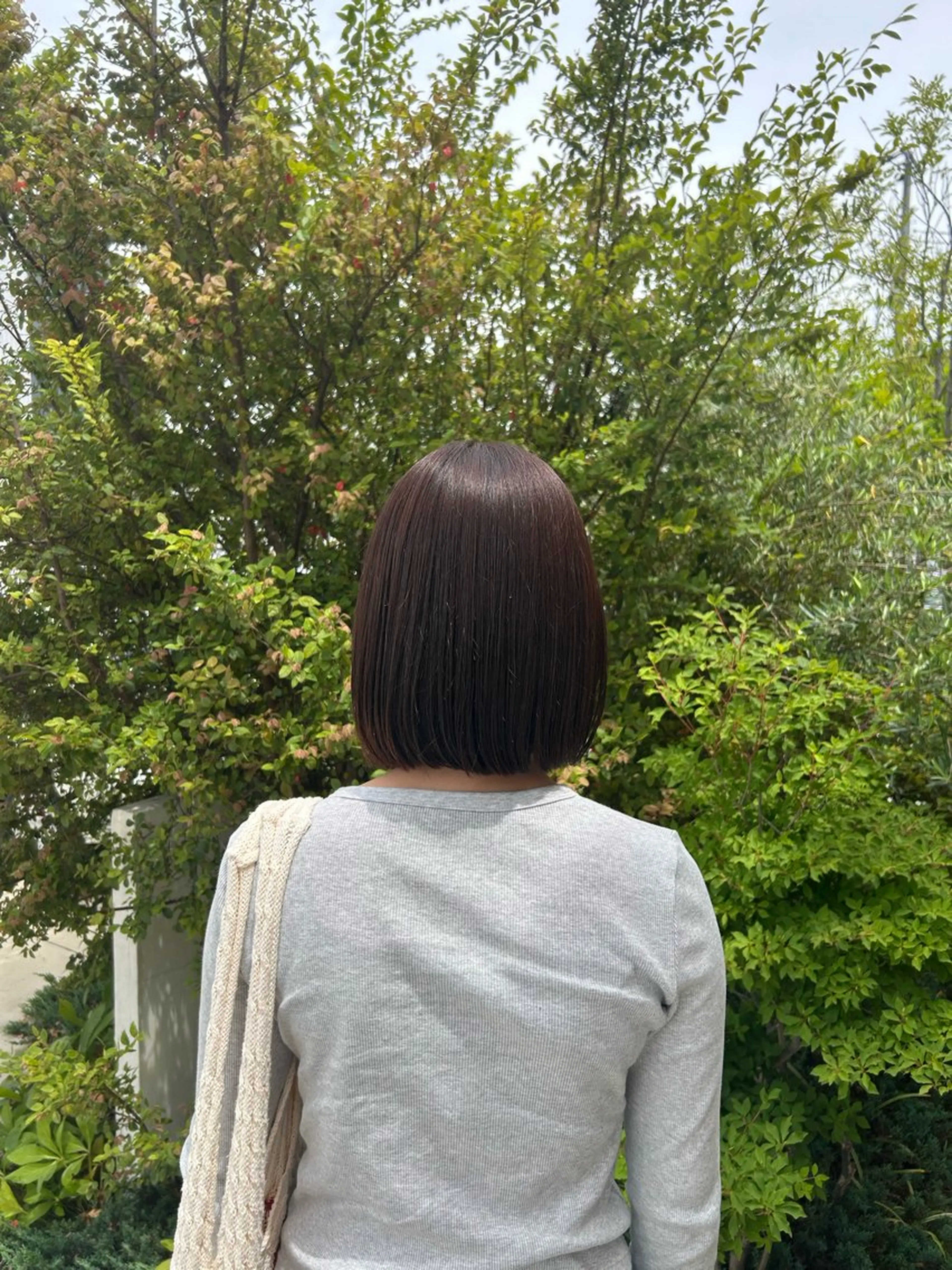 カラー ブラウンカラー ヘアカラー 白川 惺佳のヘアスタイル