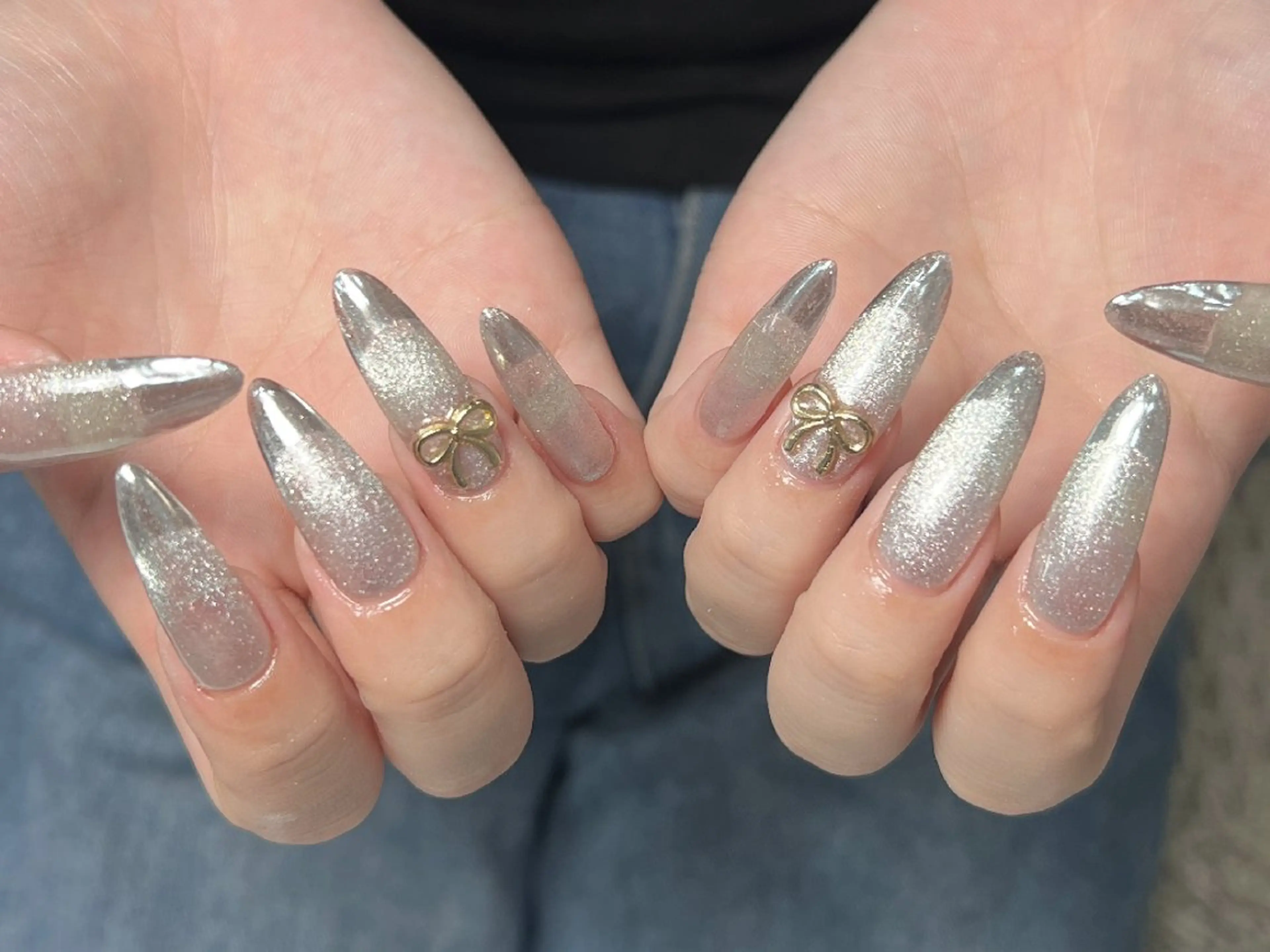 ネイル アートネイル フラワーネイル フットネイル ジェルネイル ガーリー ハンドネイル UM Nail Salonのネイルデザイン