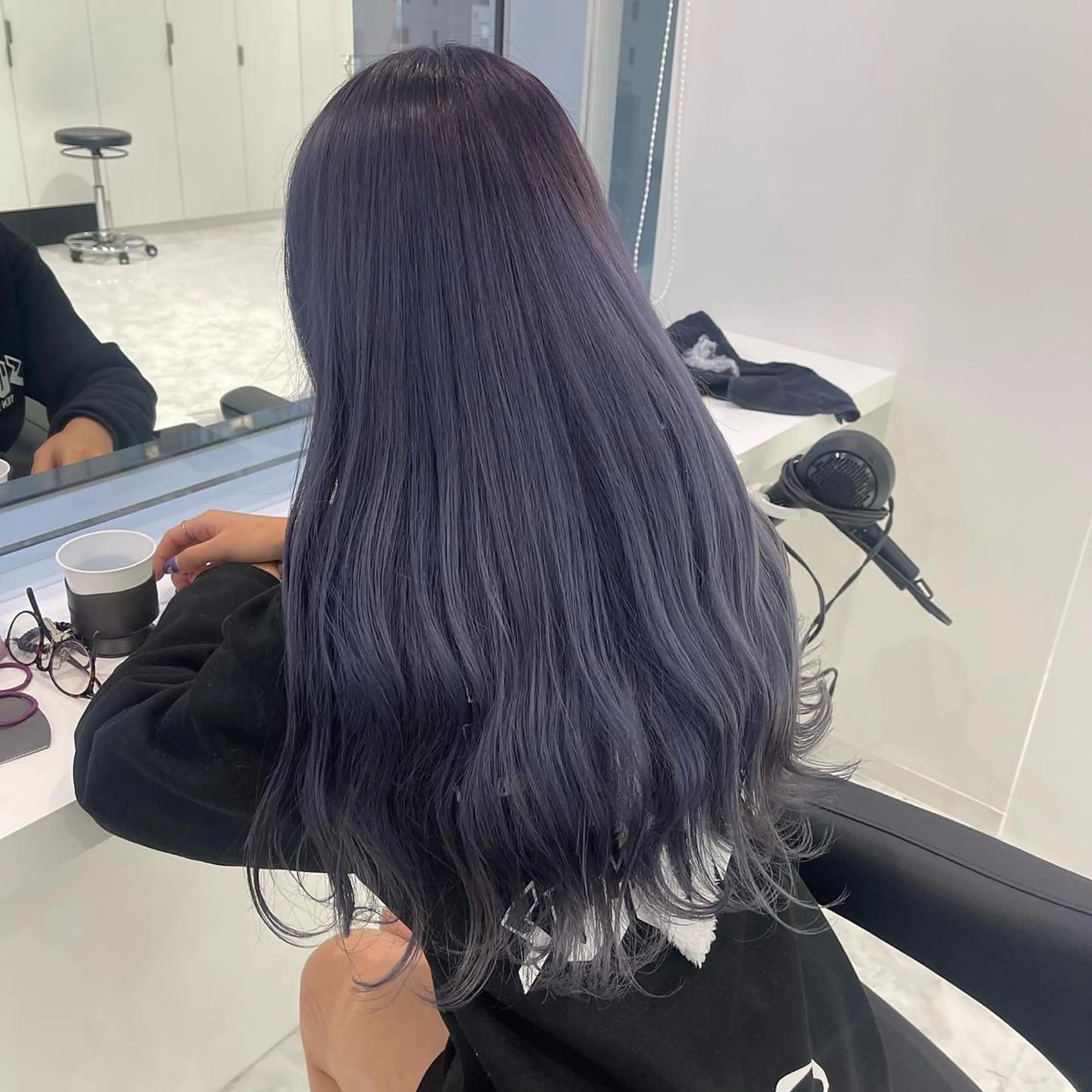 ロング カラー コテ巻き風パーマ 🦋そま🦋のヘアスタイル