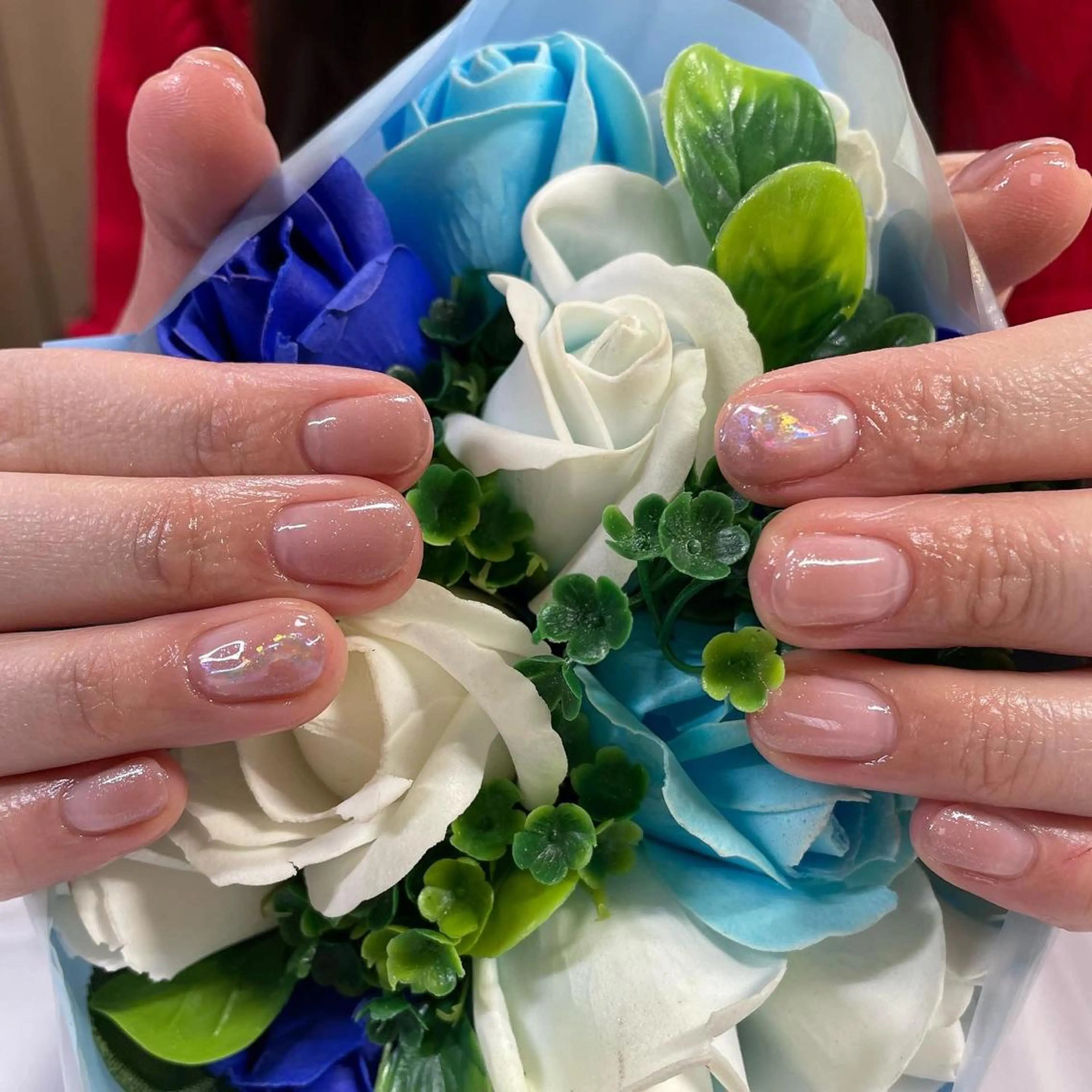 ネイル グラデーション 奥園 良恵のネイルデザイン