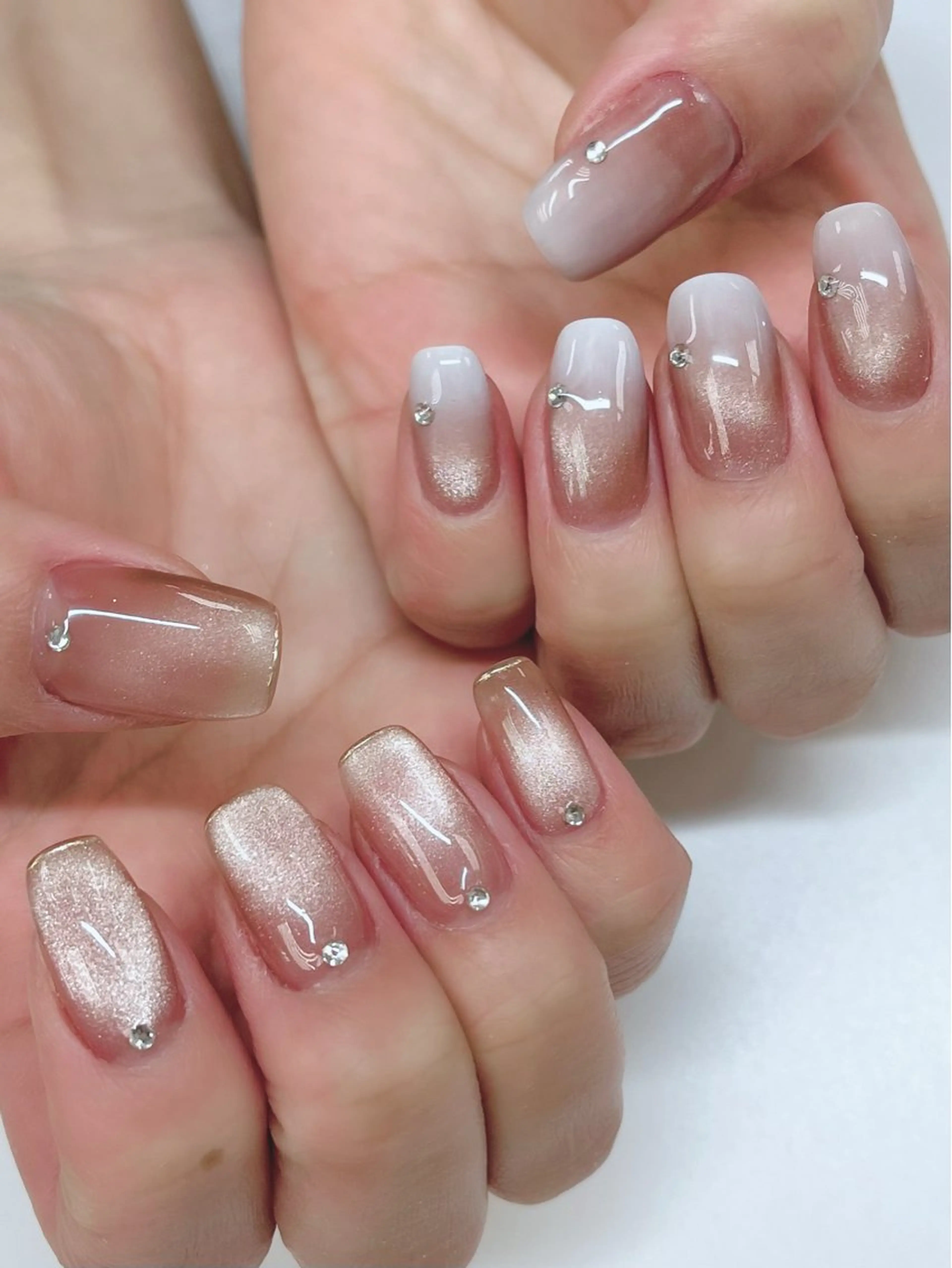 ネイル マグネットネイル ハンドネイル nailland♡ Airiのネイルデザイン