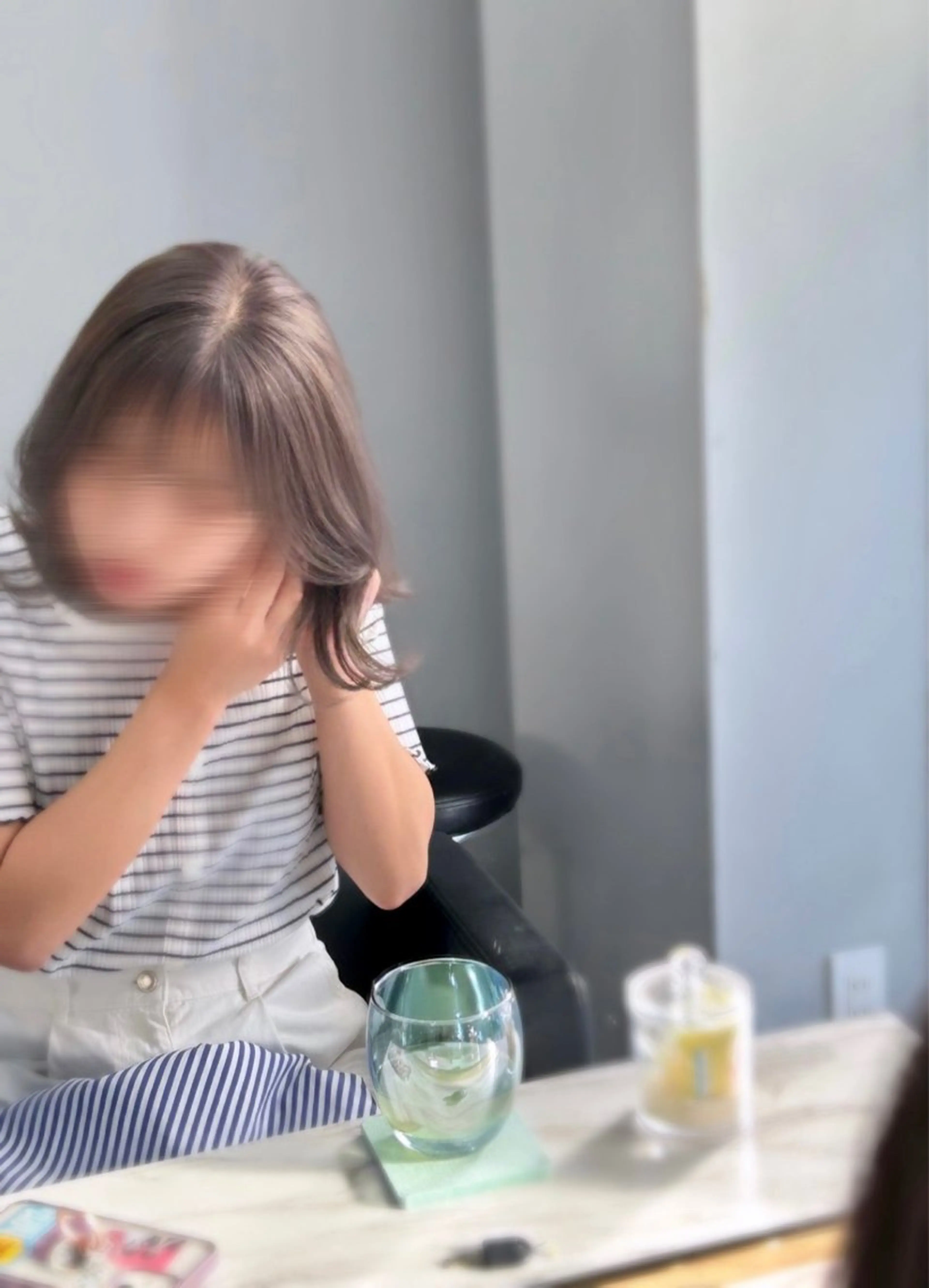 ミディアム カラー カット ヘアカラー トリートメント 💘大人可愛く💘 Natsuki❥❥❥のヘアスタイル