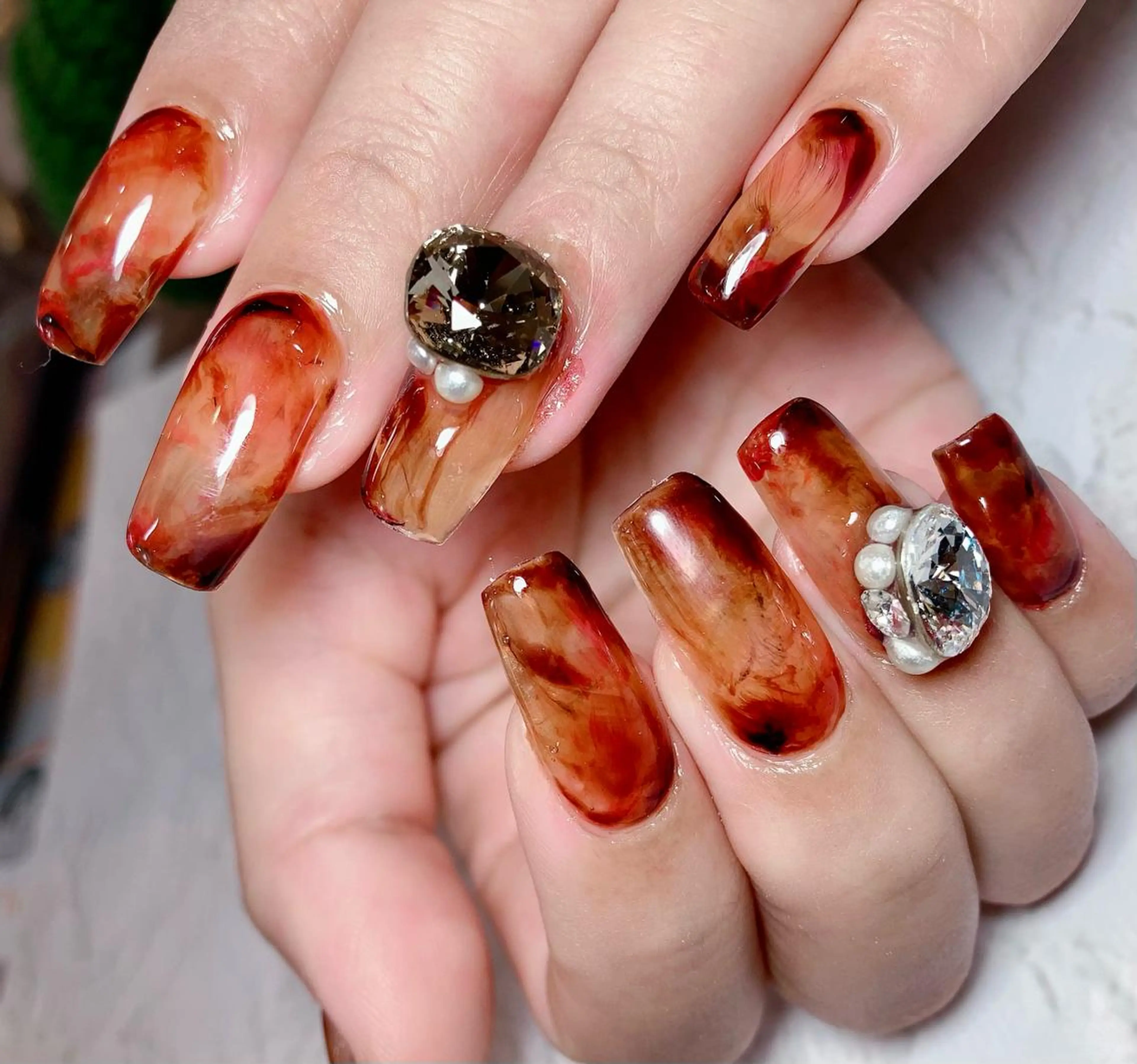 ネイル Spiky とうげ ふうかのネイルデザイン