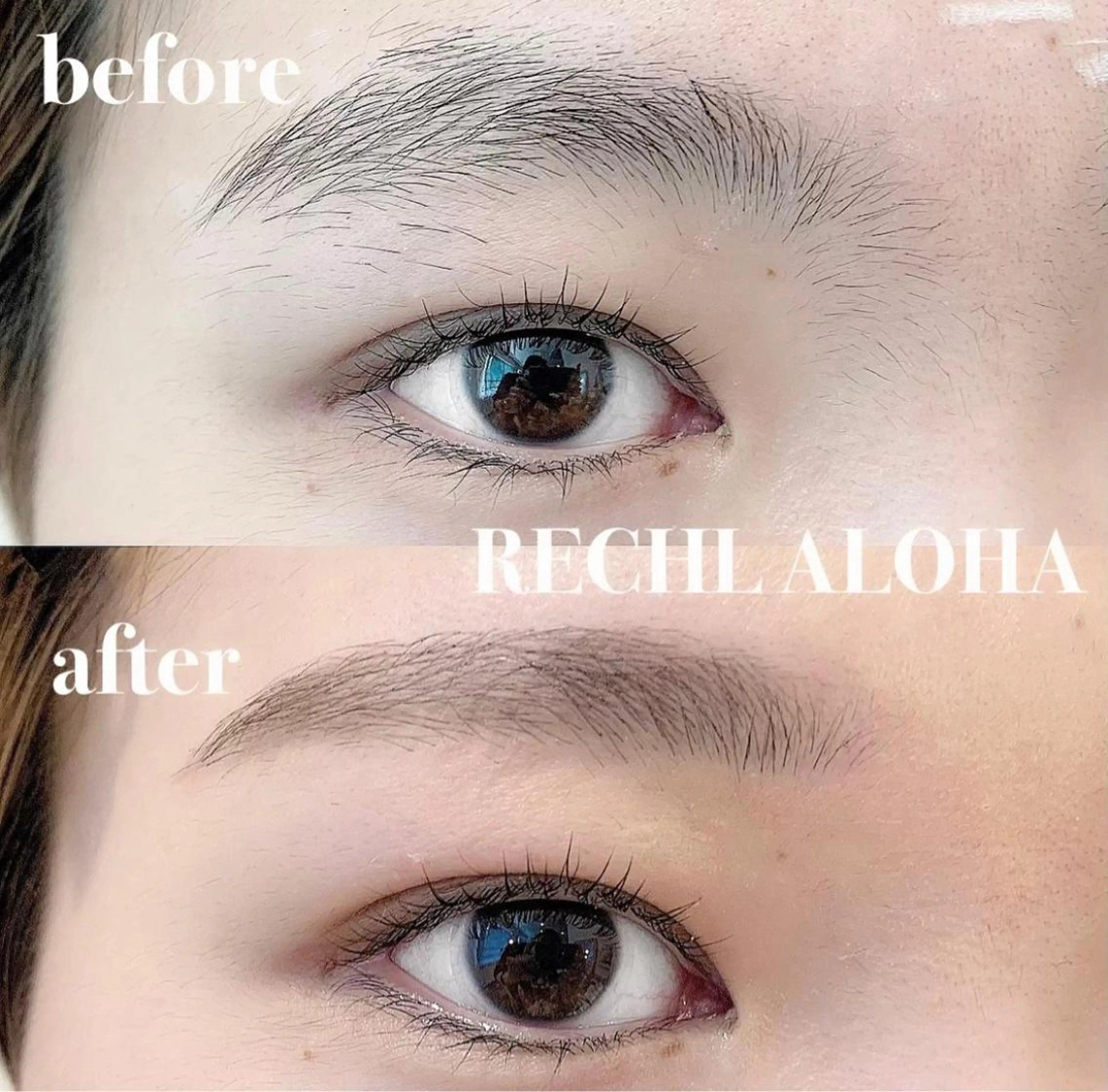 マツエク・マツパ RECHEL ALOHA　茨木店のマツエク・マツパデザイン