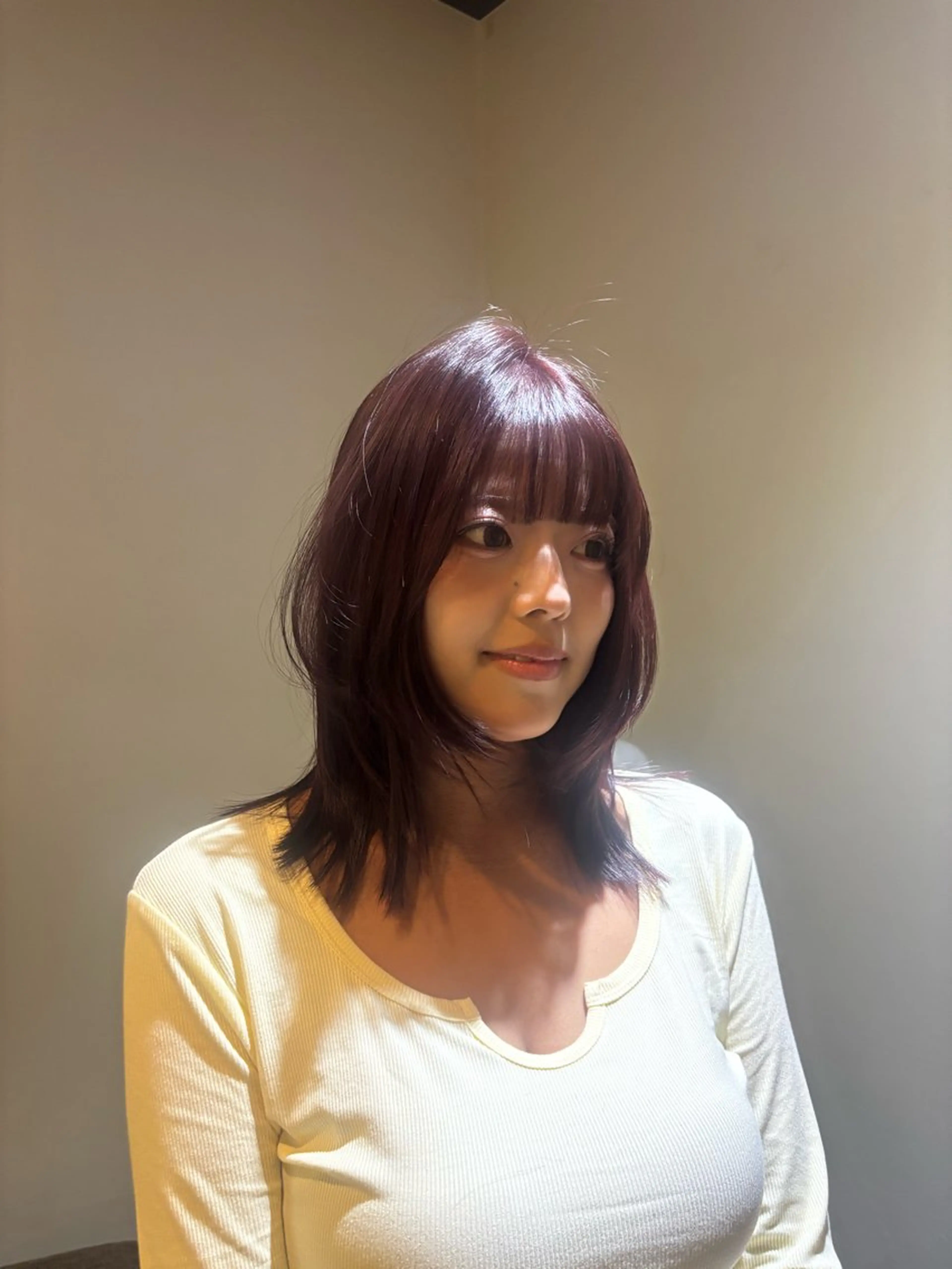 ミディアム カット ヘアカラー 髪質改善🤍ボブ🤍 ARC＋代官山/りこのヘアスタイル