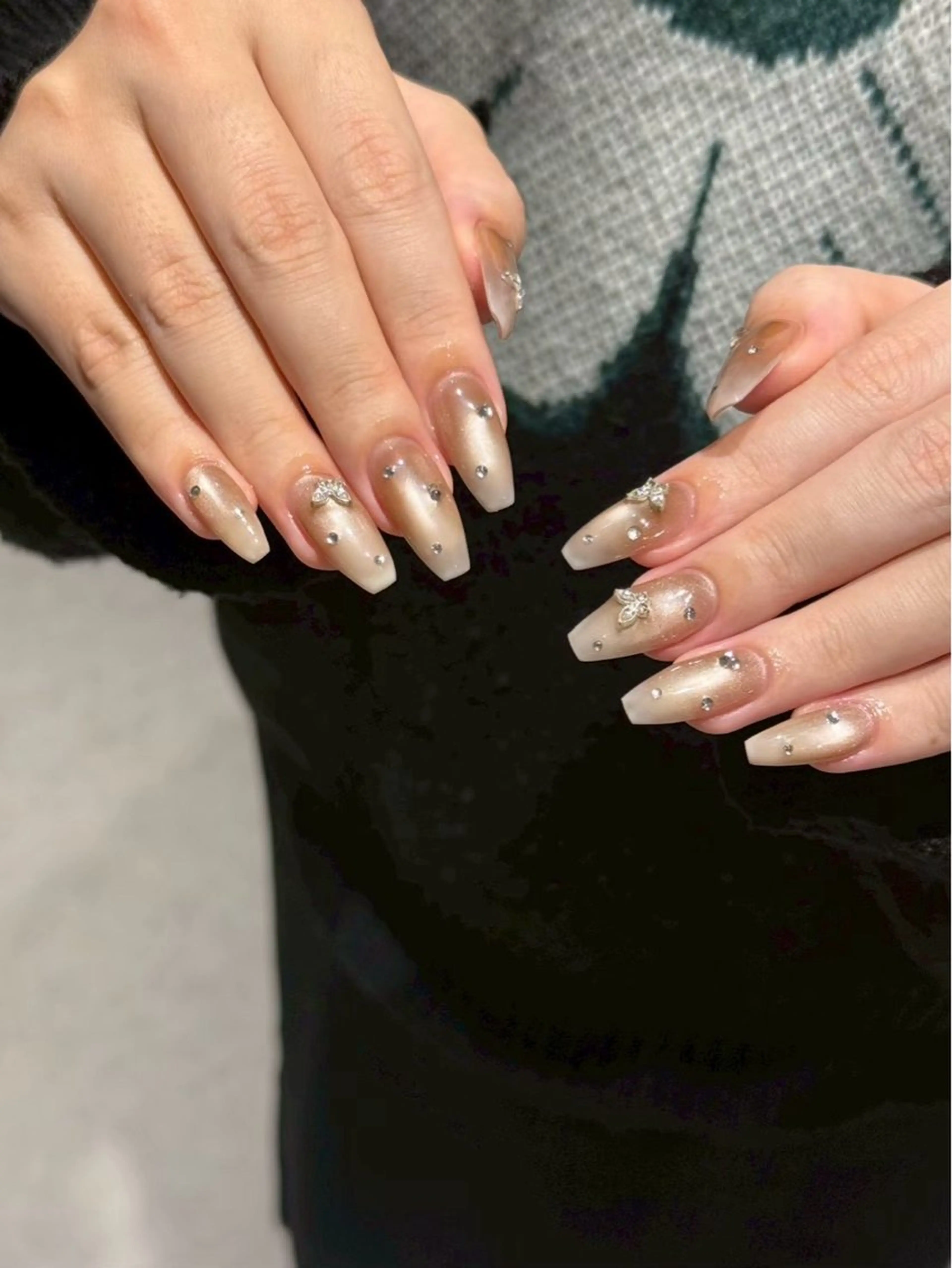 セミロング メラク 難波Matsuokaのネイルデザイン