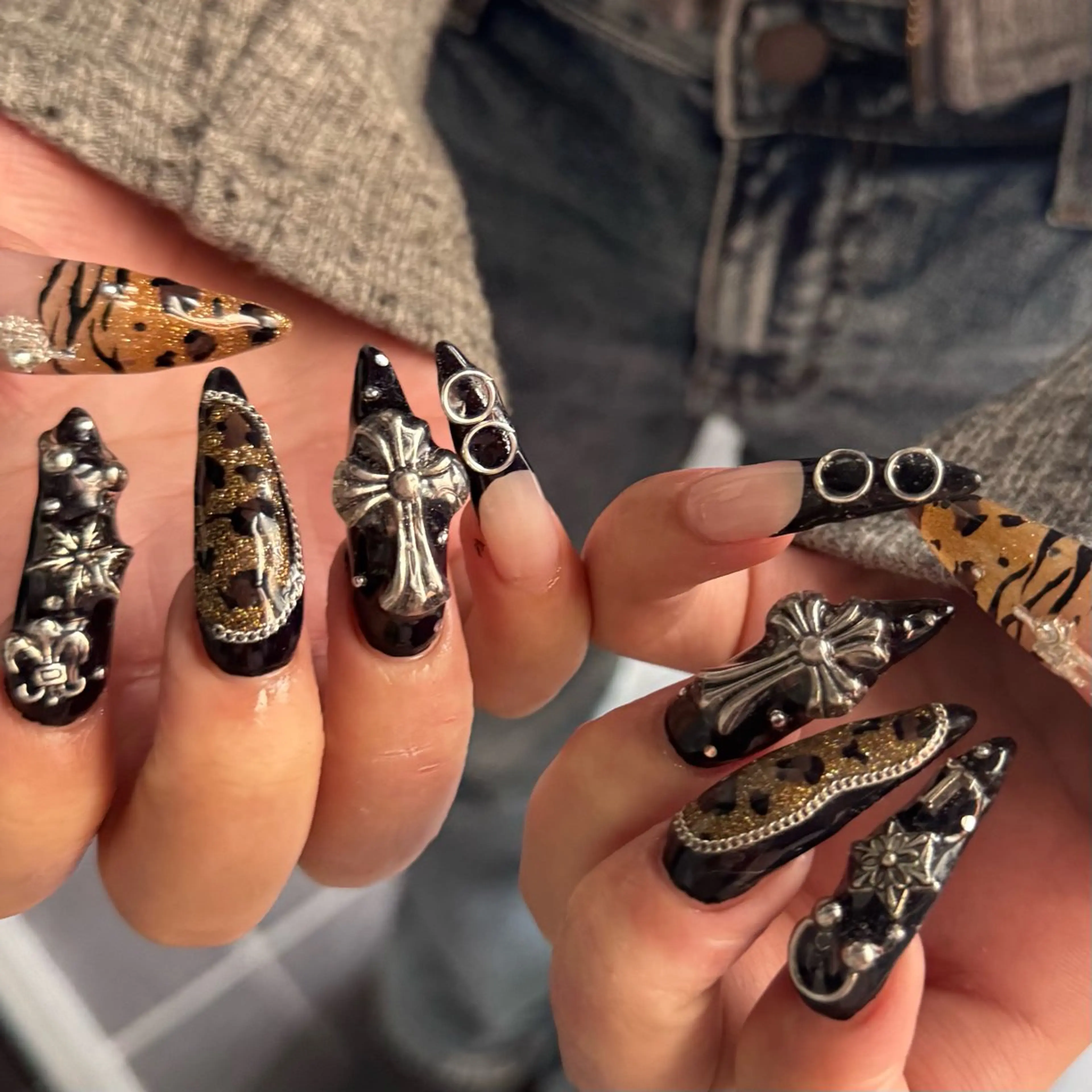 ロング 小川 柚香のネイルデザイン