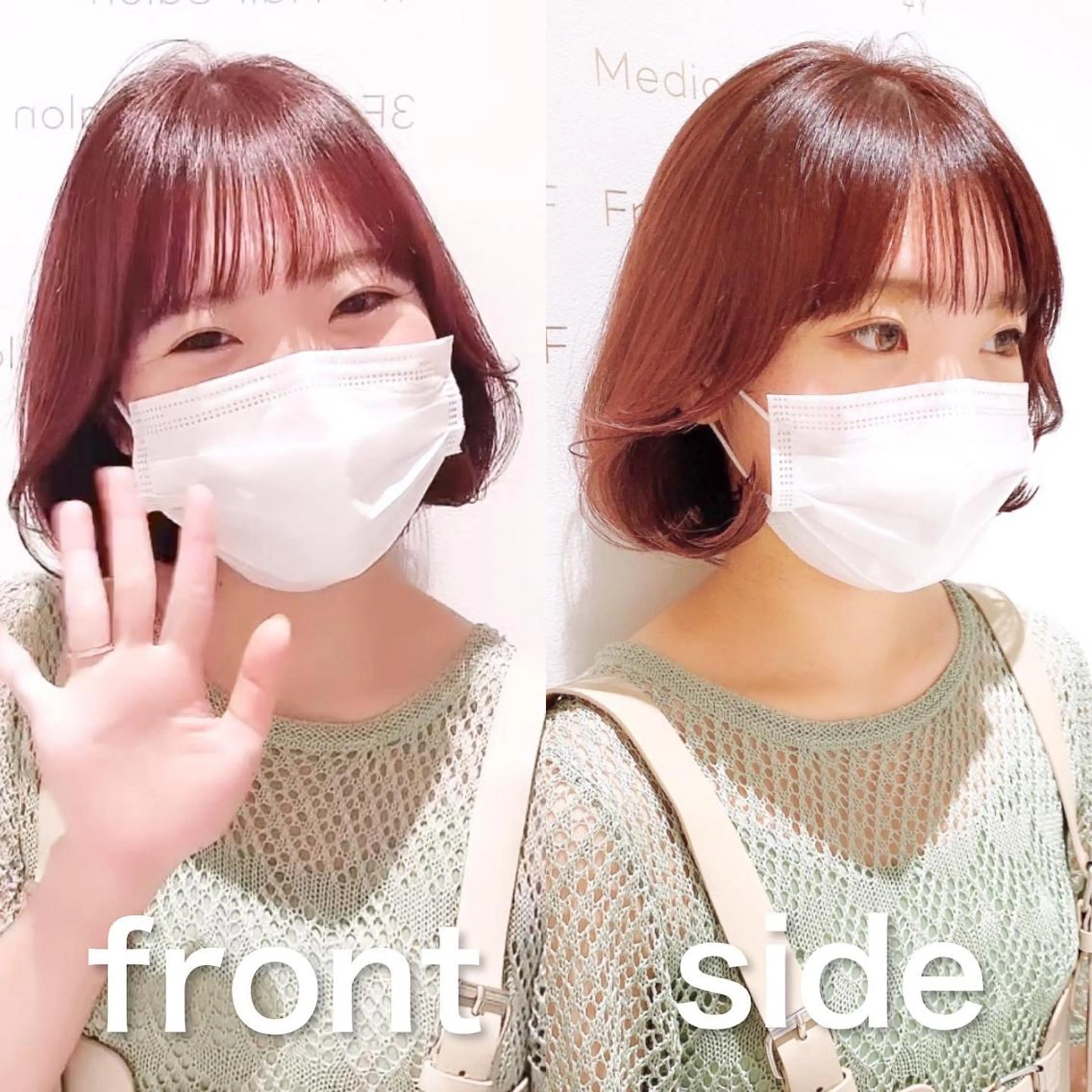 ショート カット ヘアカラー トリートメント 韓国くびれレイヤー 🇰🇷はづきのヘアスタイル