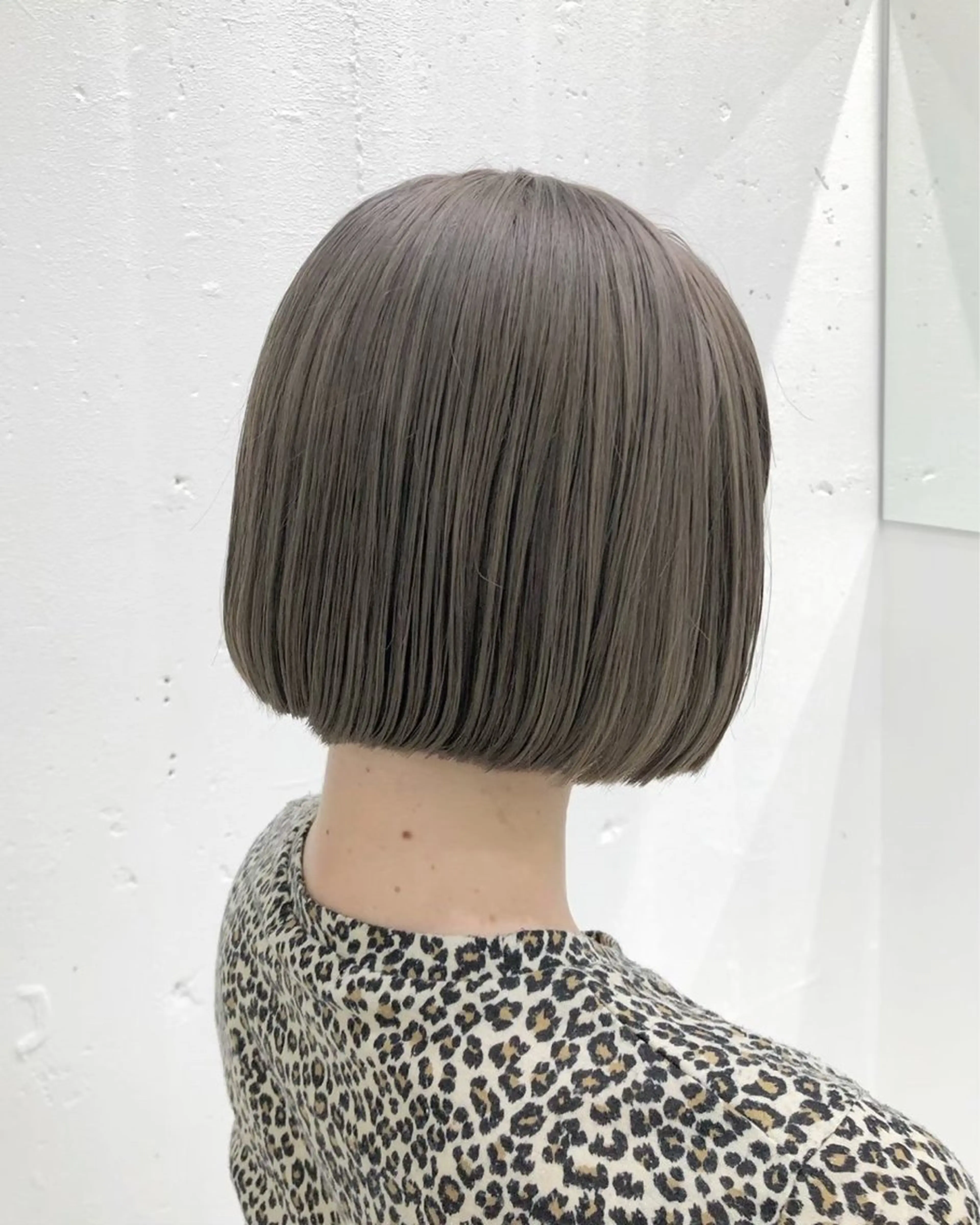 ショート カラー 🌷ラベンダーピンク 顔まわり🌷ねいろのヘアスタイル