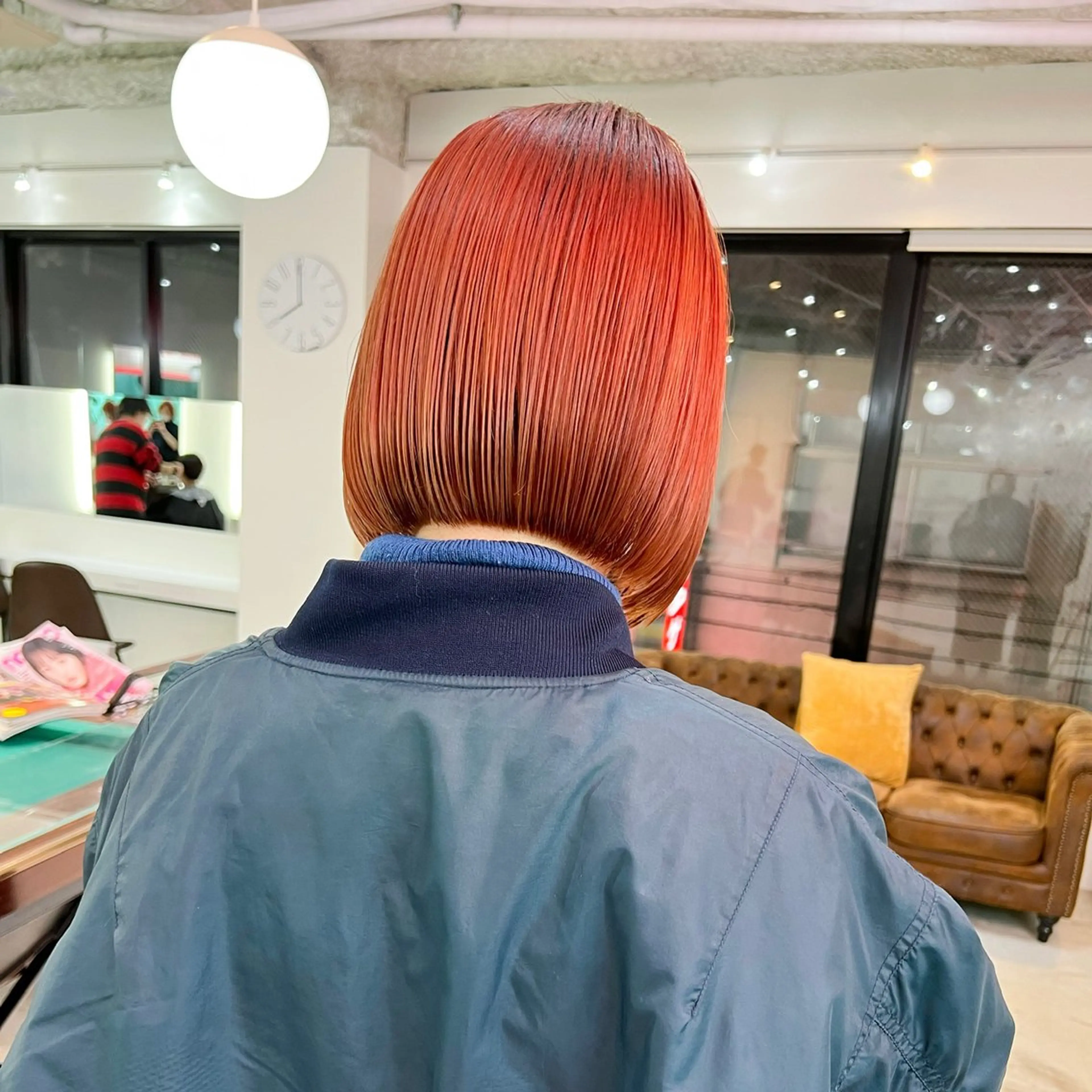 ショート カラー カット ヘアカラー トリートメント トレンドボブ /ミリヤのヘアスタイル