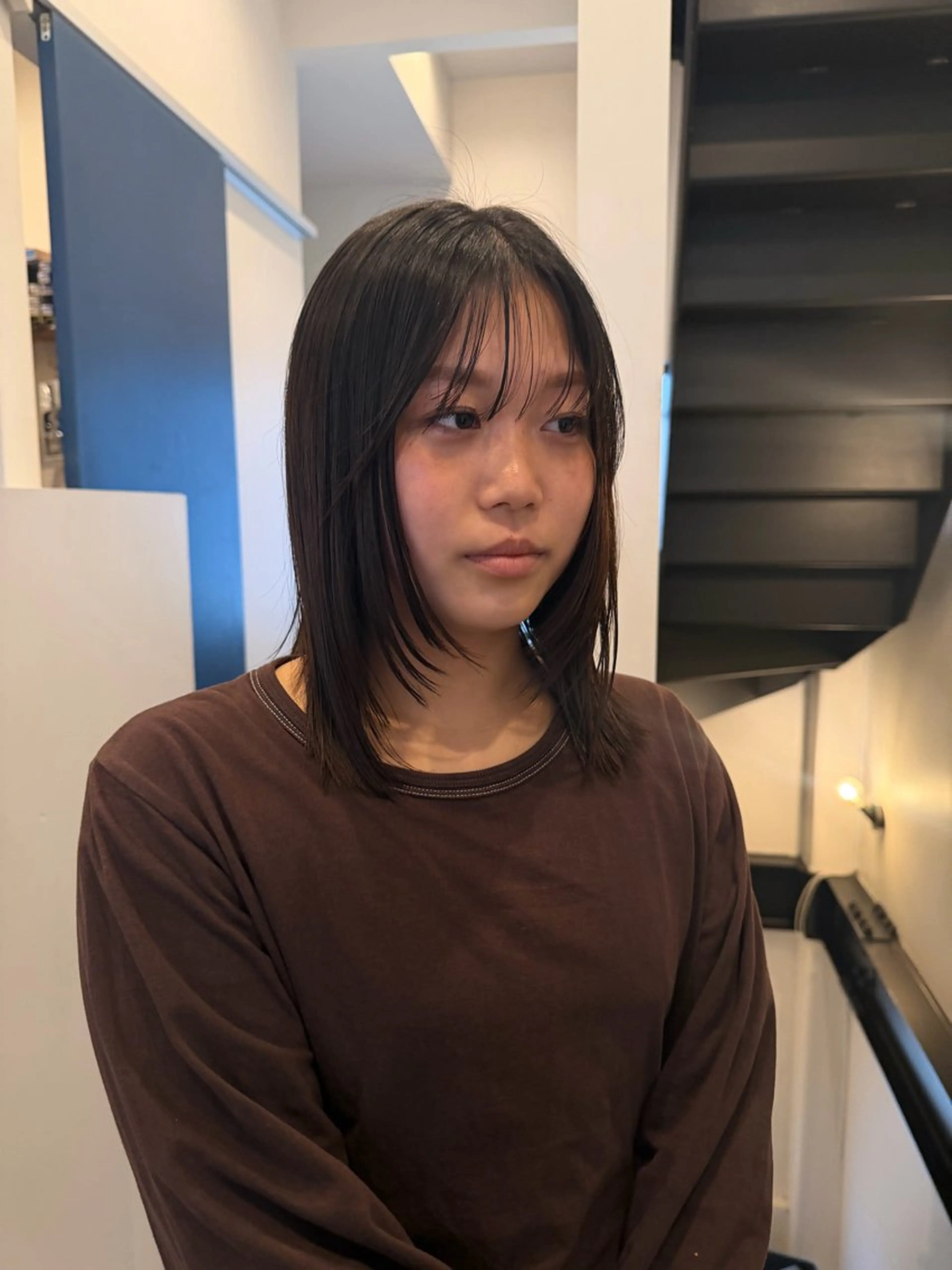 ミディアム 縮毛矯正 かえで🧶 ボブ/ハイトーンのヘアスタイル