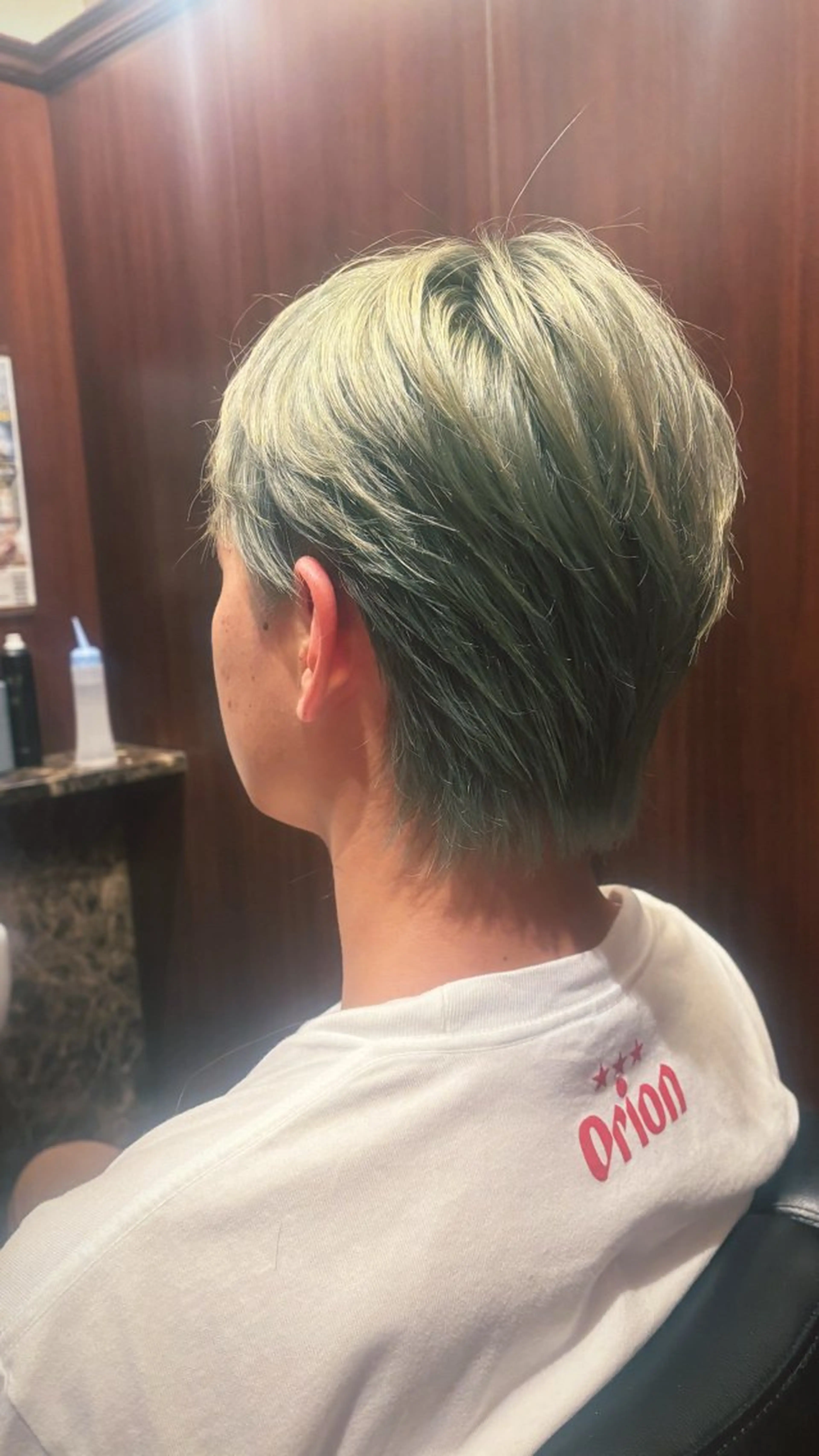 セミロング メンズ 橋本 ゆりあのヘアスタイル