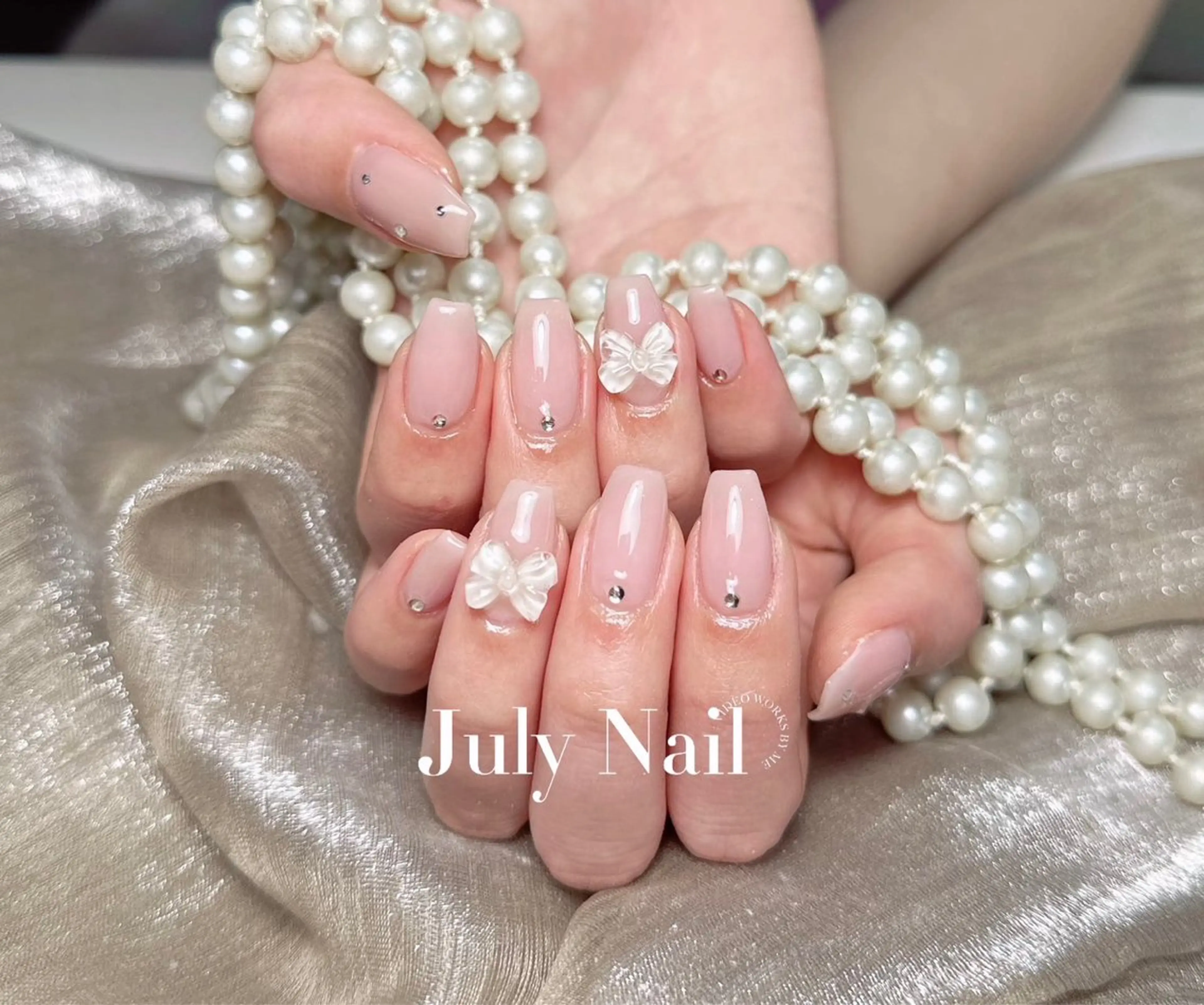 ネイル July Nail練習モデルのネイルデザイン