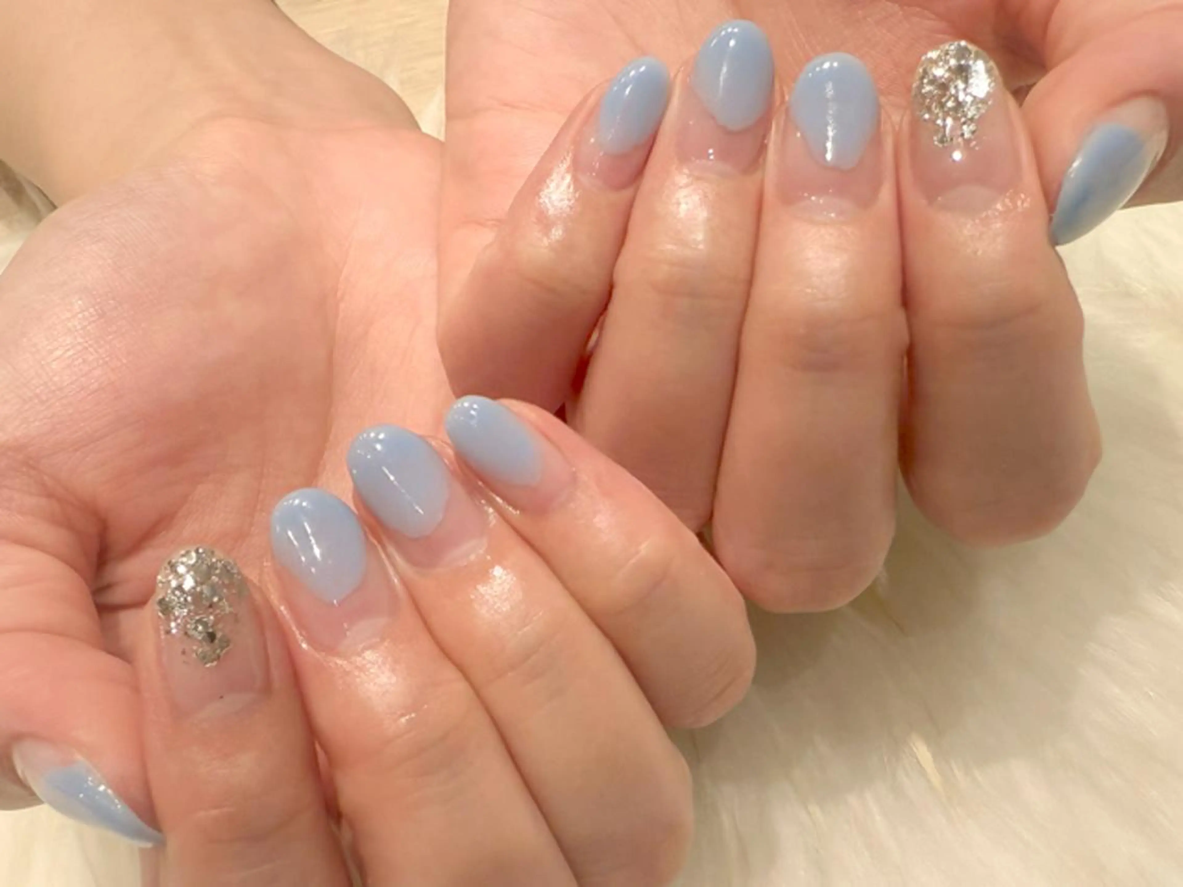 ネイル ニュアンスネイル ハンドネイル Kanai Harukaのネイルデザイン