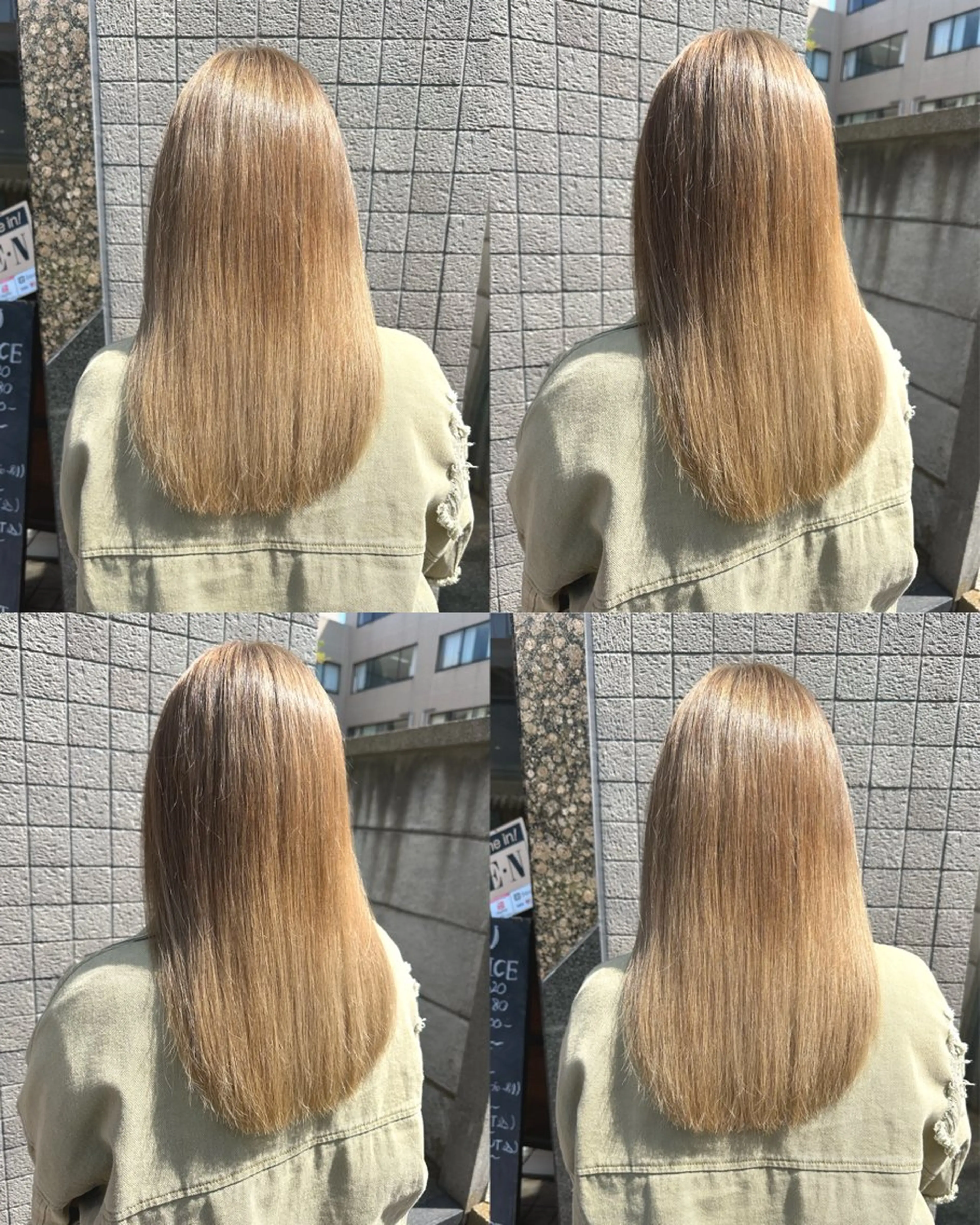 ロング レイヤーカット 宇都 唯のヘアスタイル