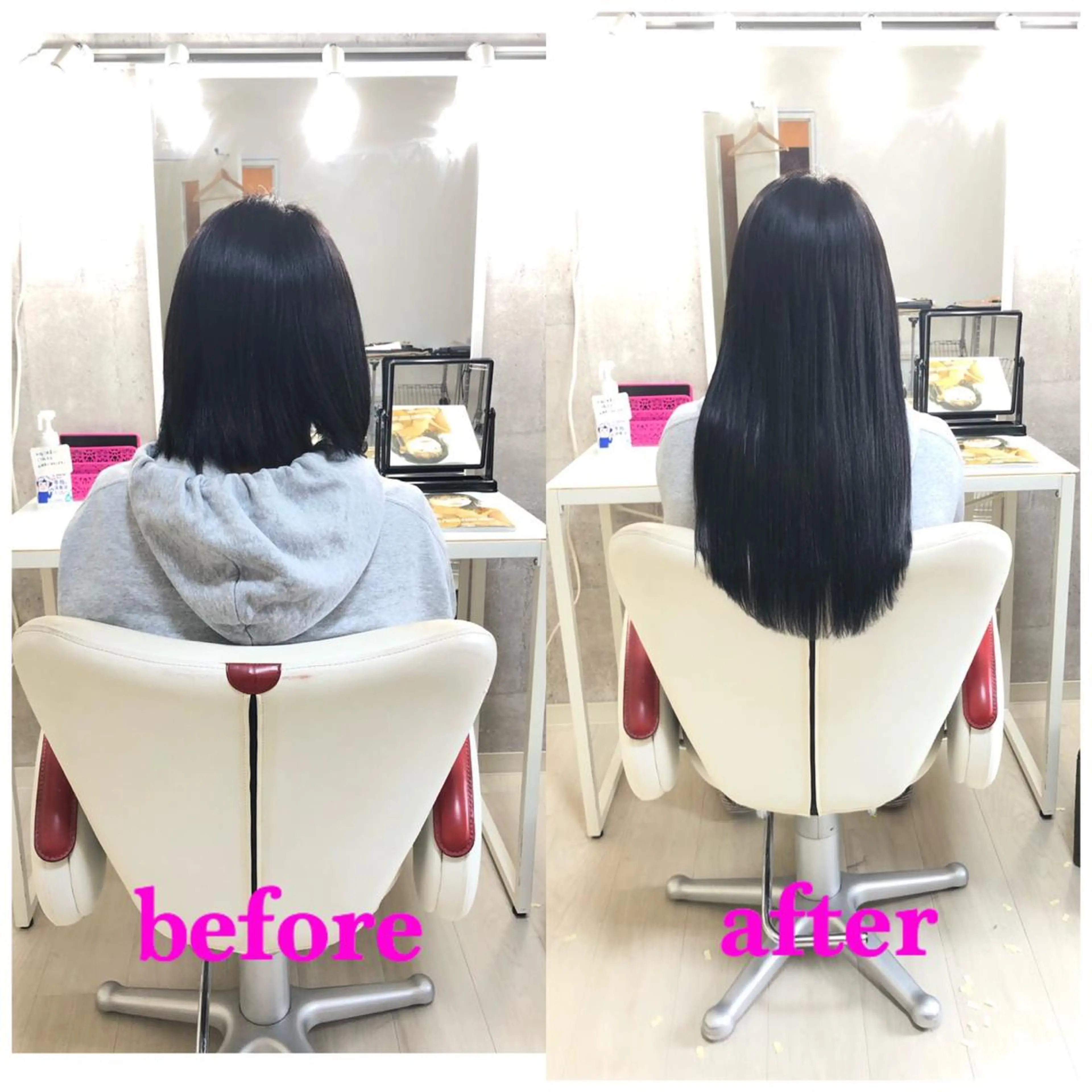 ロング エクステ 🌸ドレスアップ 心斎橋店🌸のヘアスタイル