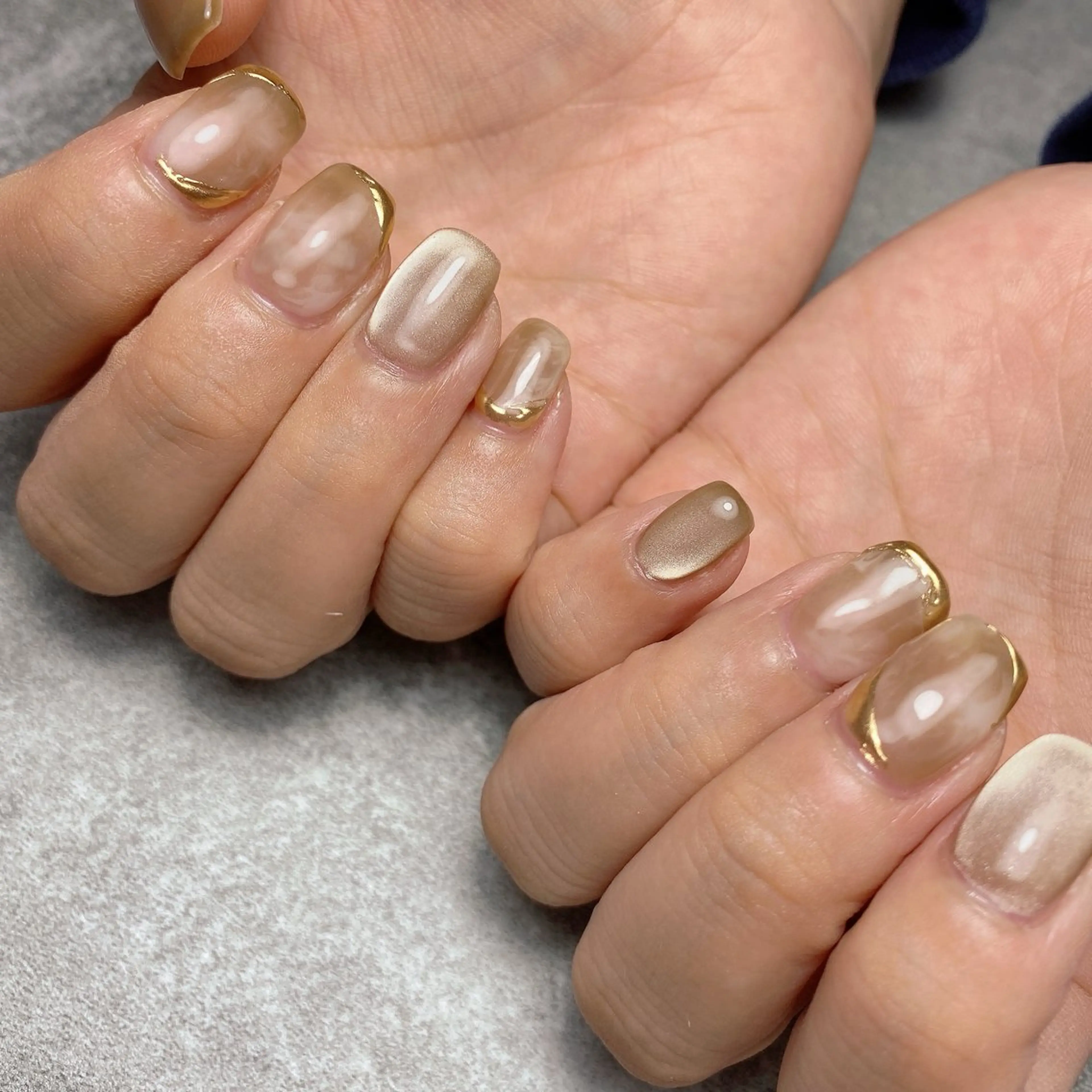 ネイル 持ち込み nail salon emu.【MIKI】のネイルデザイン