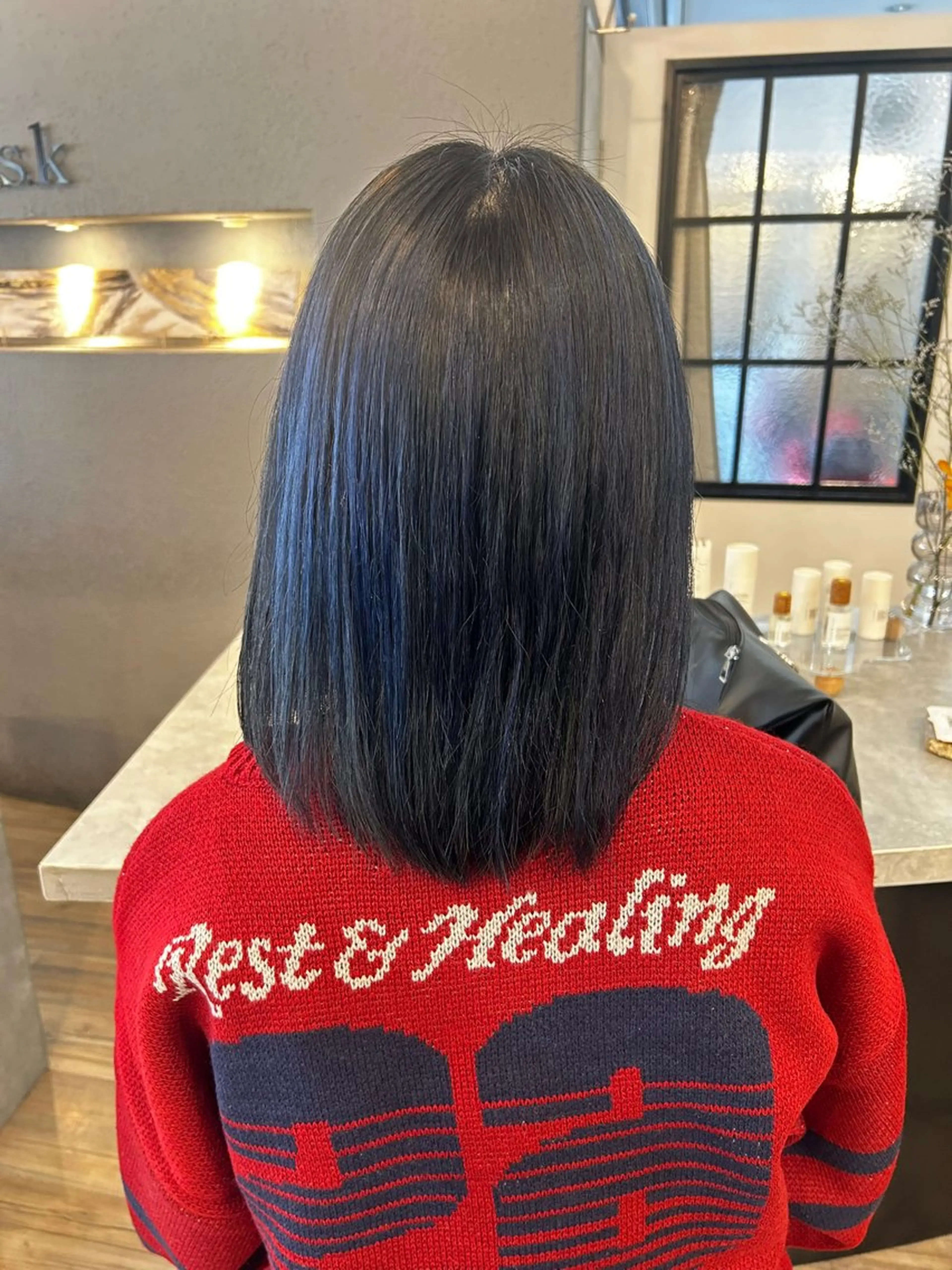 ミディアム ブリーチ／ヘアセット 🪞🌙minamiのヘアスタイル