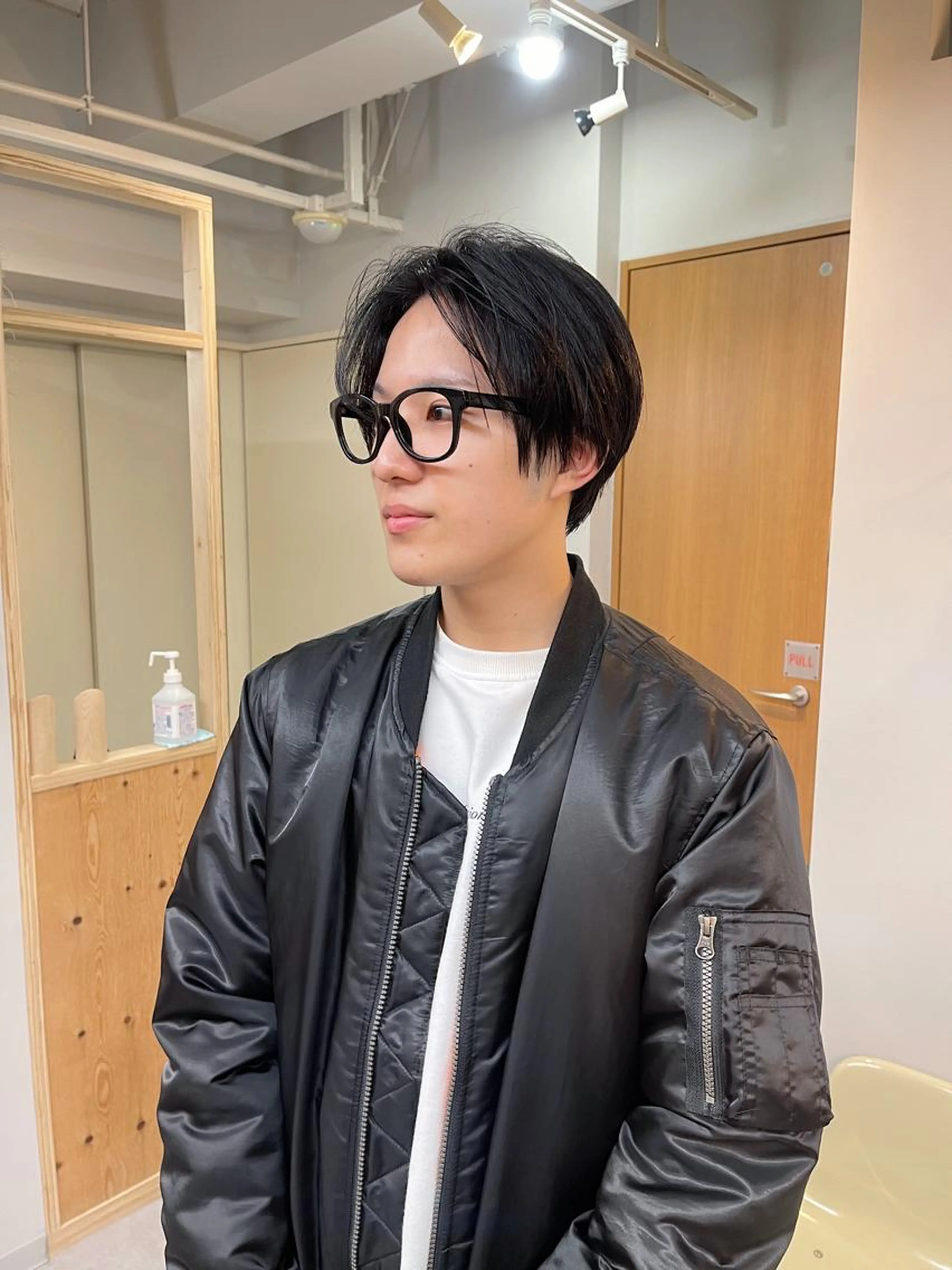 💈ニュアンスヘアでお洒落男子に💈【メンズカット+クイックスパ】メンズヘア/センターパートの写真