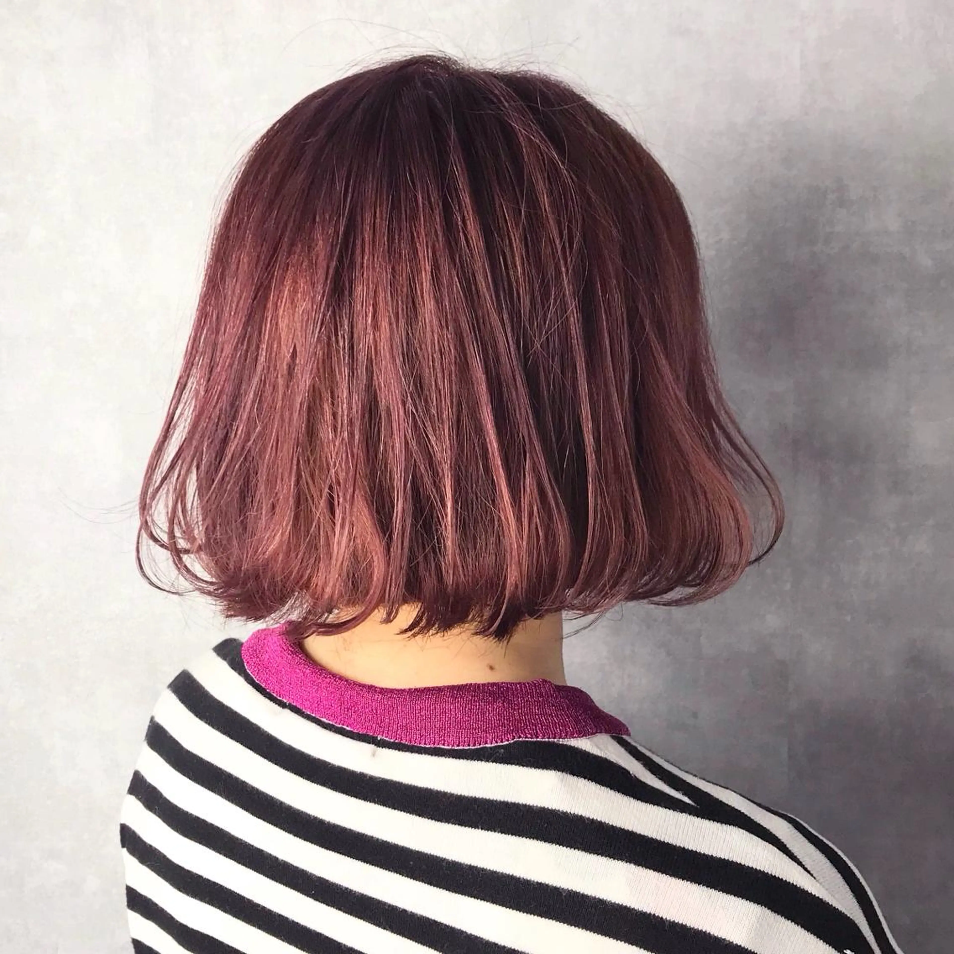 ショート カラー アッシュ ブリーチ ピンクカラー ピンクアッシュ タンバルモリ K-POP好き美容師 🇰🇷Kai.Yのヘアスタイル