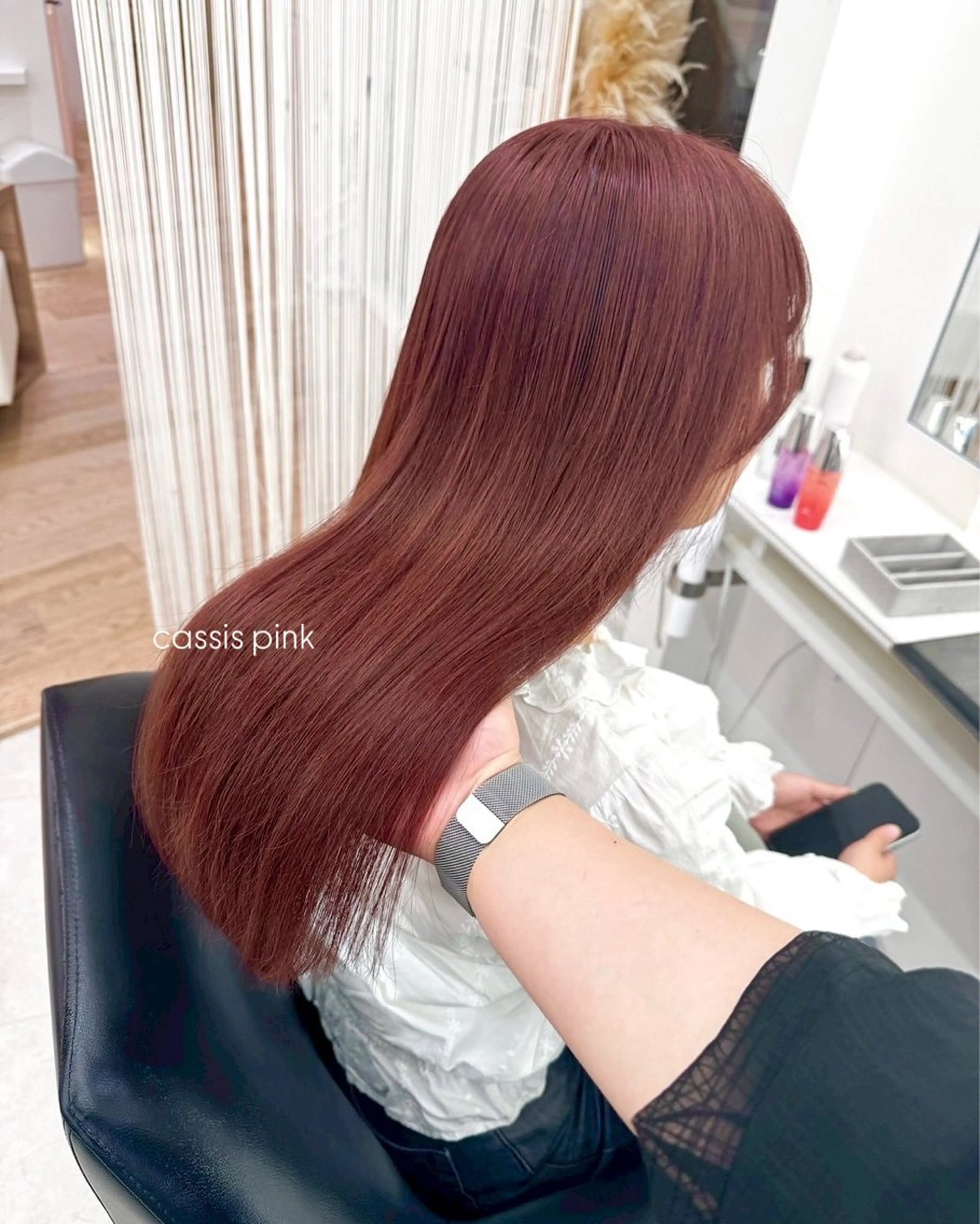 セミロング ヘアカラー Parve Mix/ 平 奈果🎀のヘアスタイル