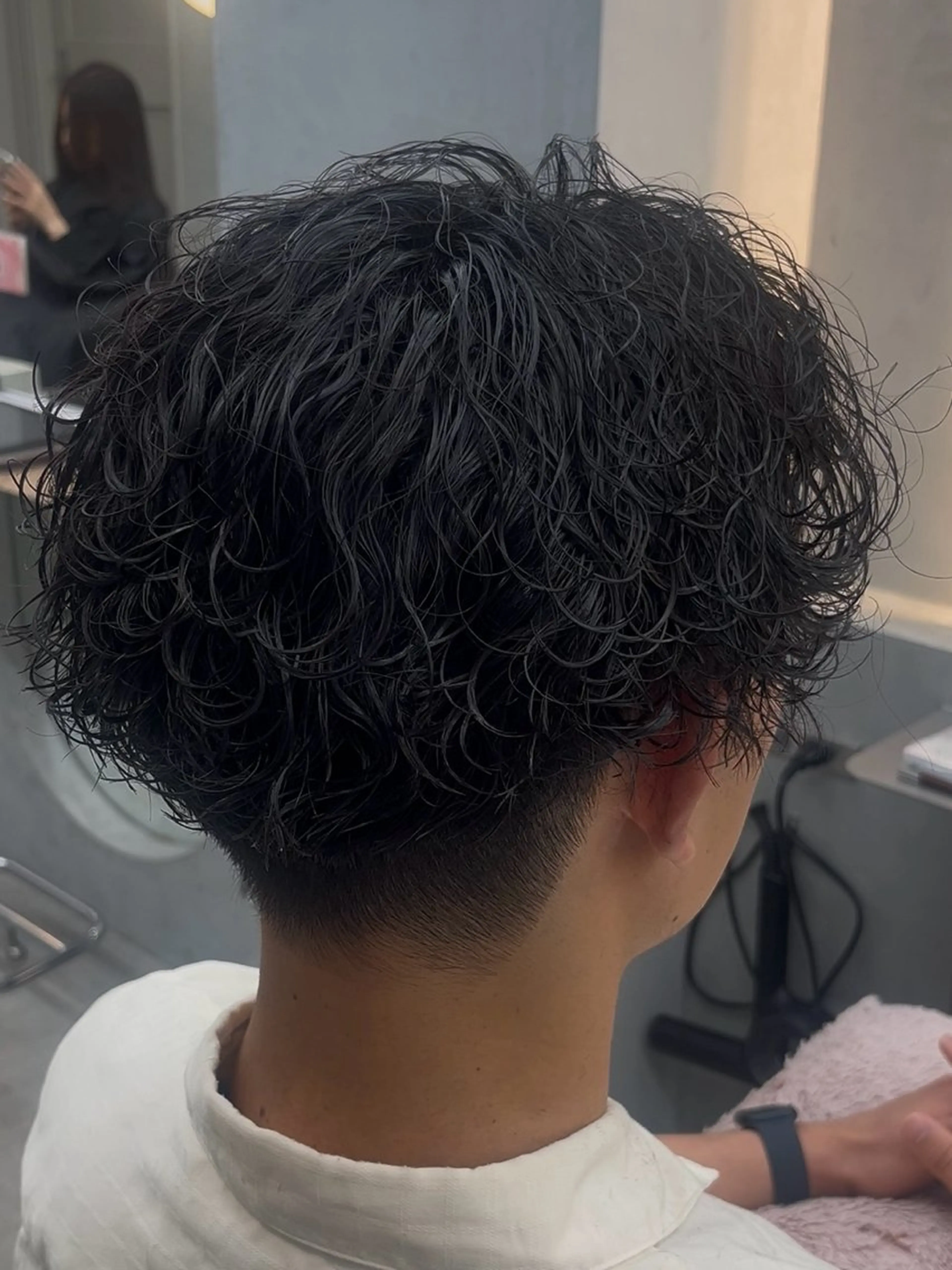パーマ メンズ カット パーマ トリートメント Tiktok5.8 万人🔥HAOのヘアスタイル