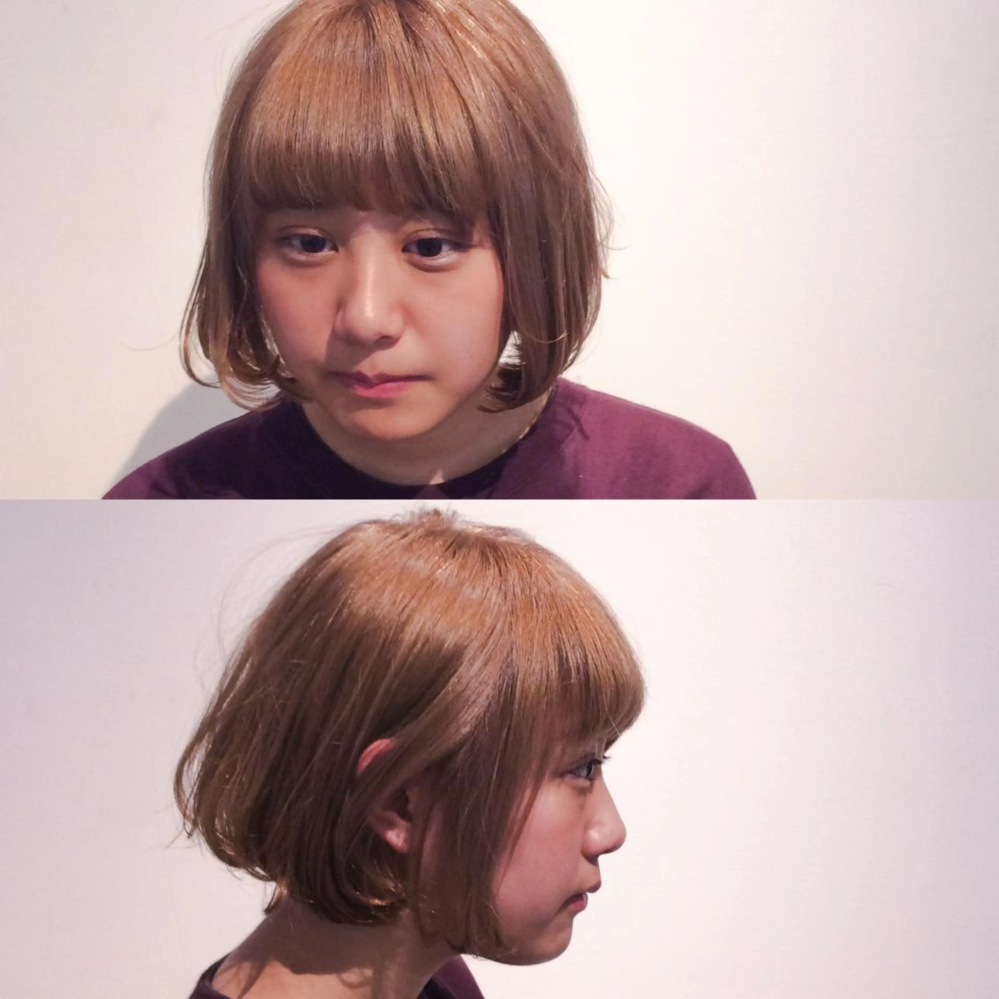 ショート カラー 堀江/心斎橋/西大橋 四ツ橋【Vers】のヘアスタイル