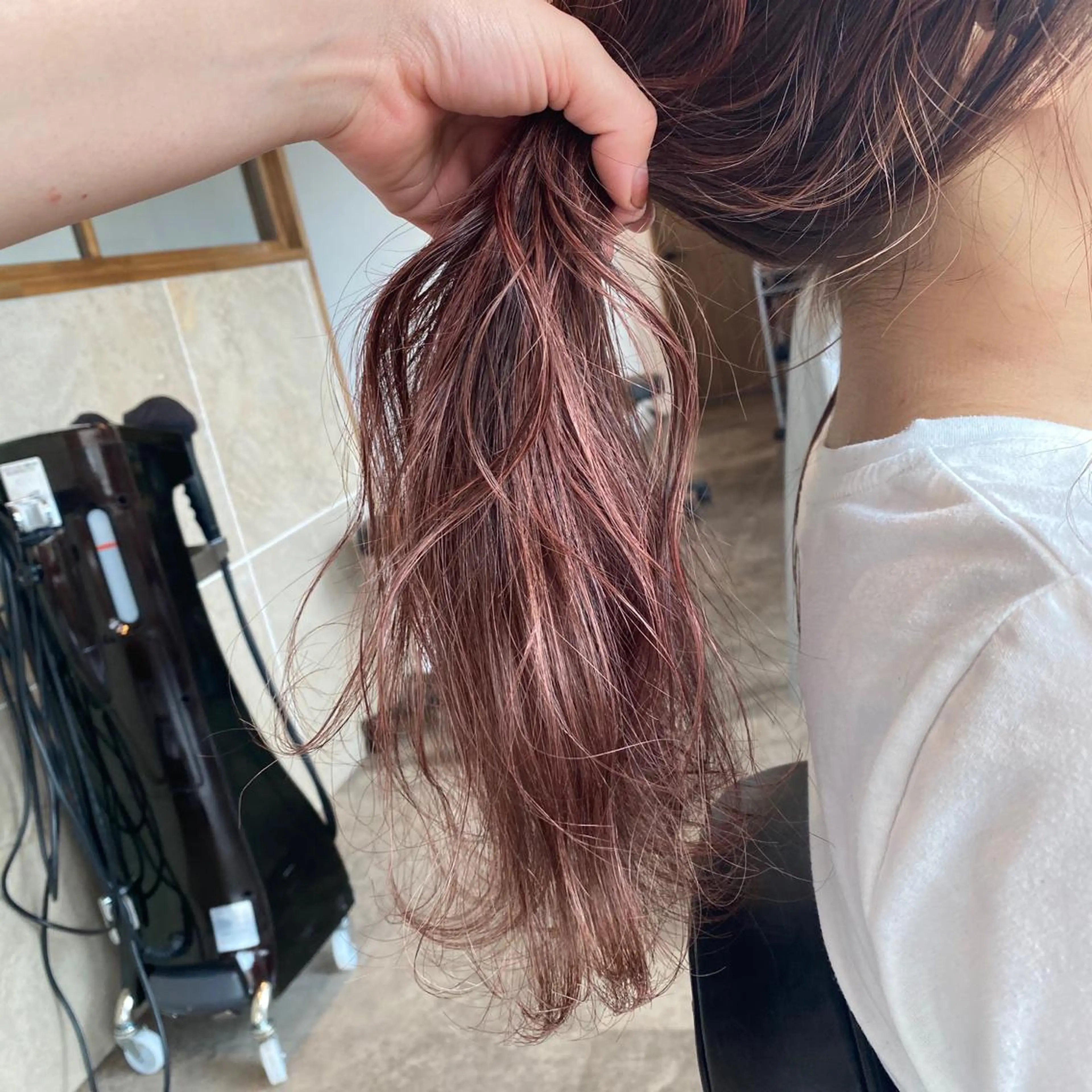 セミロング 今井 悠菜のヘアスタイル