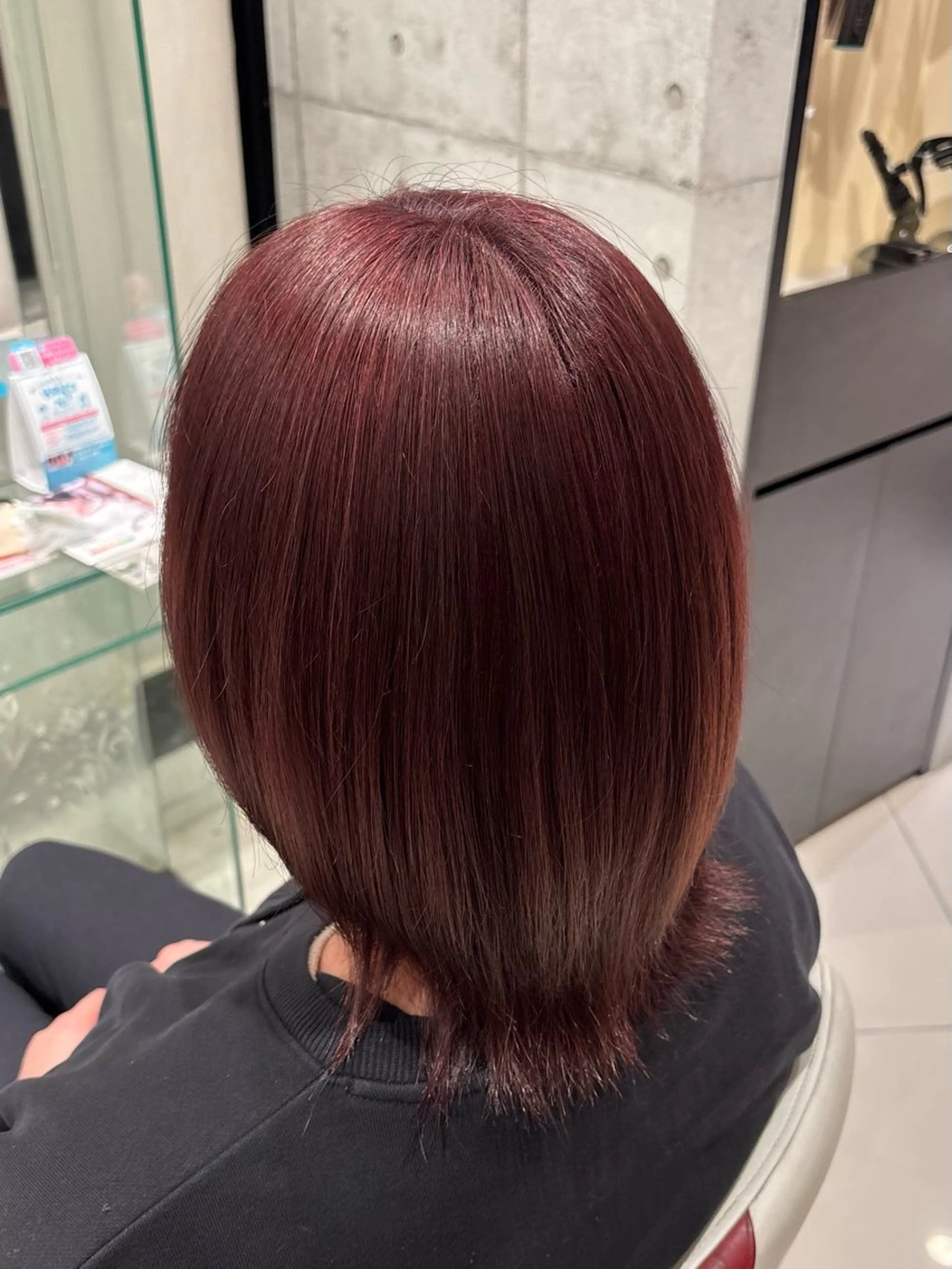 【営業後】透明感髪質改善カラー🫧の写真