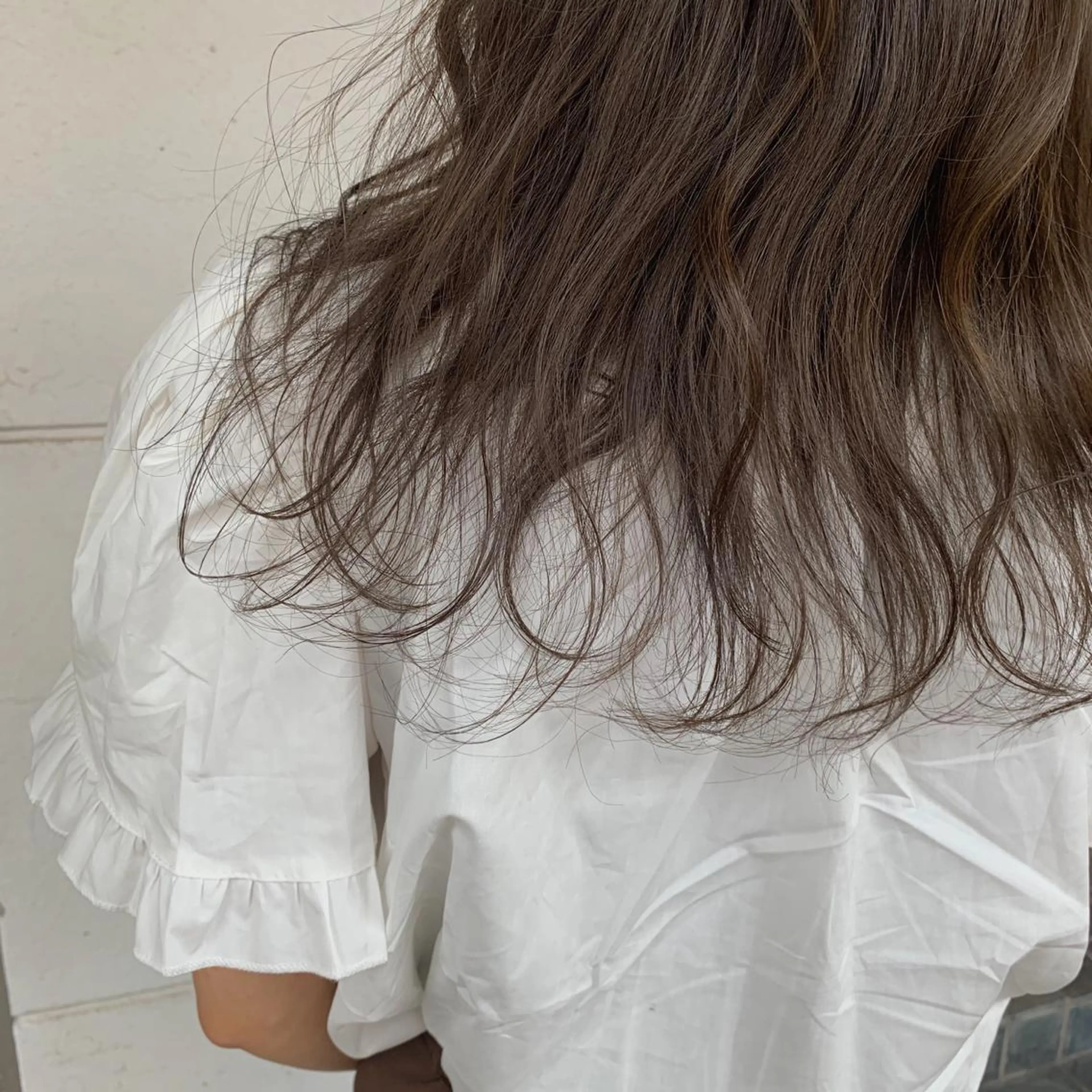 セミロング カラー グレージュ オリーブグレージュ オリーブグレー ヘアカラー m ā l o.🌷 サカモトマイコのヘアスタイル