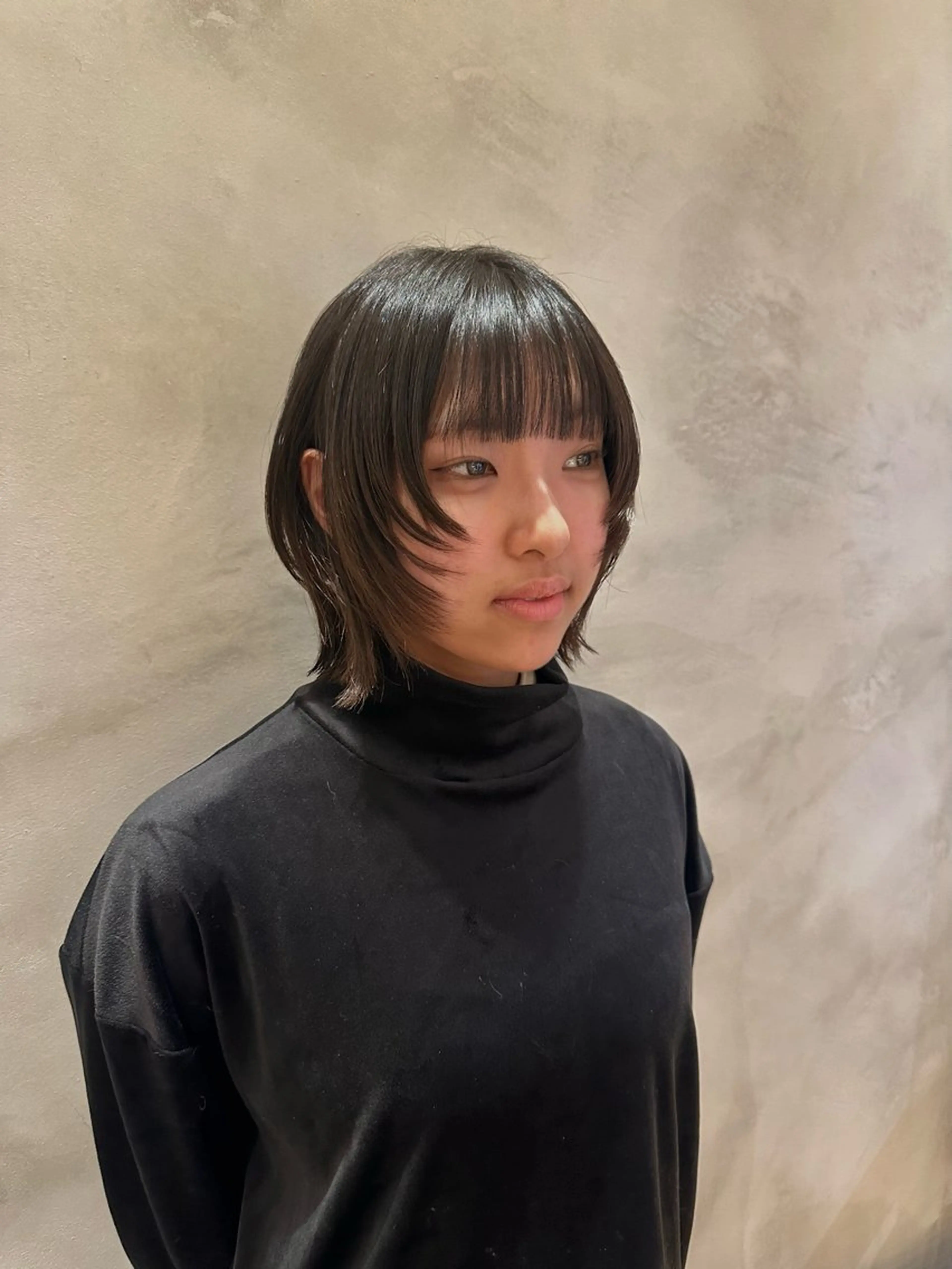 ショート 顔周りカット ウルフカット YU-KI 🐈‍⬛のヘアスタイル
